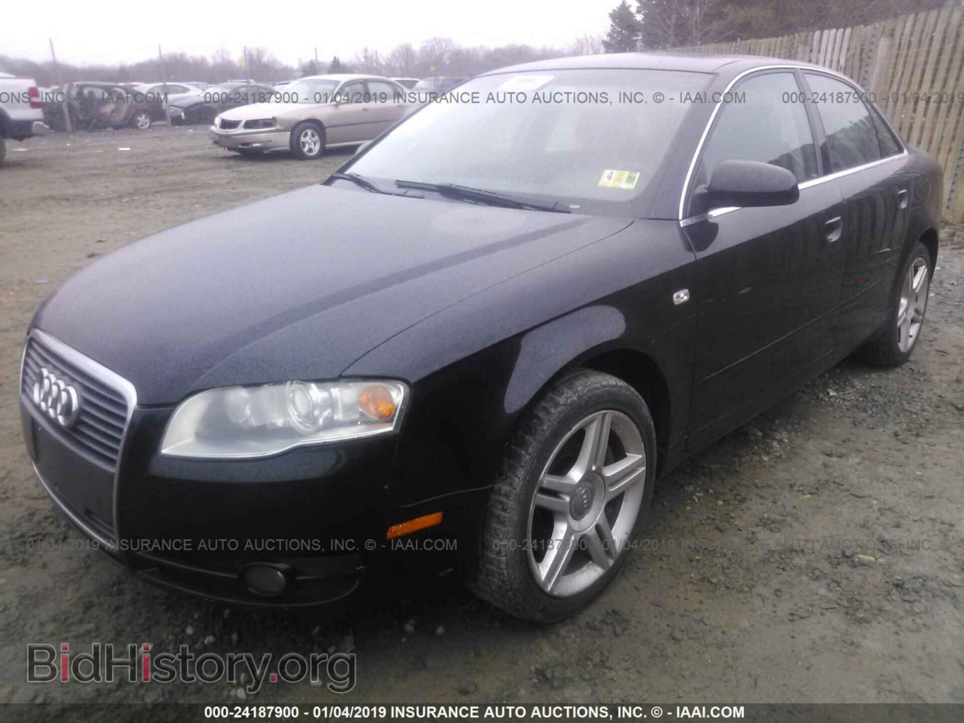 2007 AUDI A4 - VIN: WAUDF78E57A035174 - Фото 2