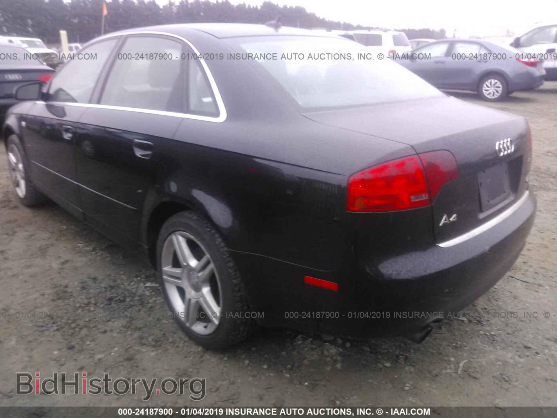 2007 AUDI A4 - VIN: WAUDF78E57A035174 - Фото 3