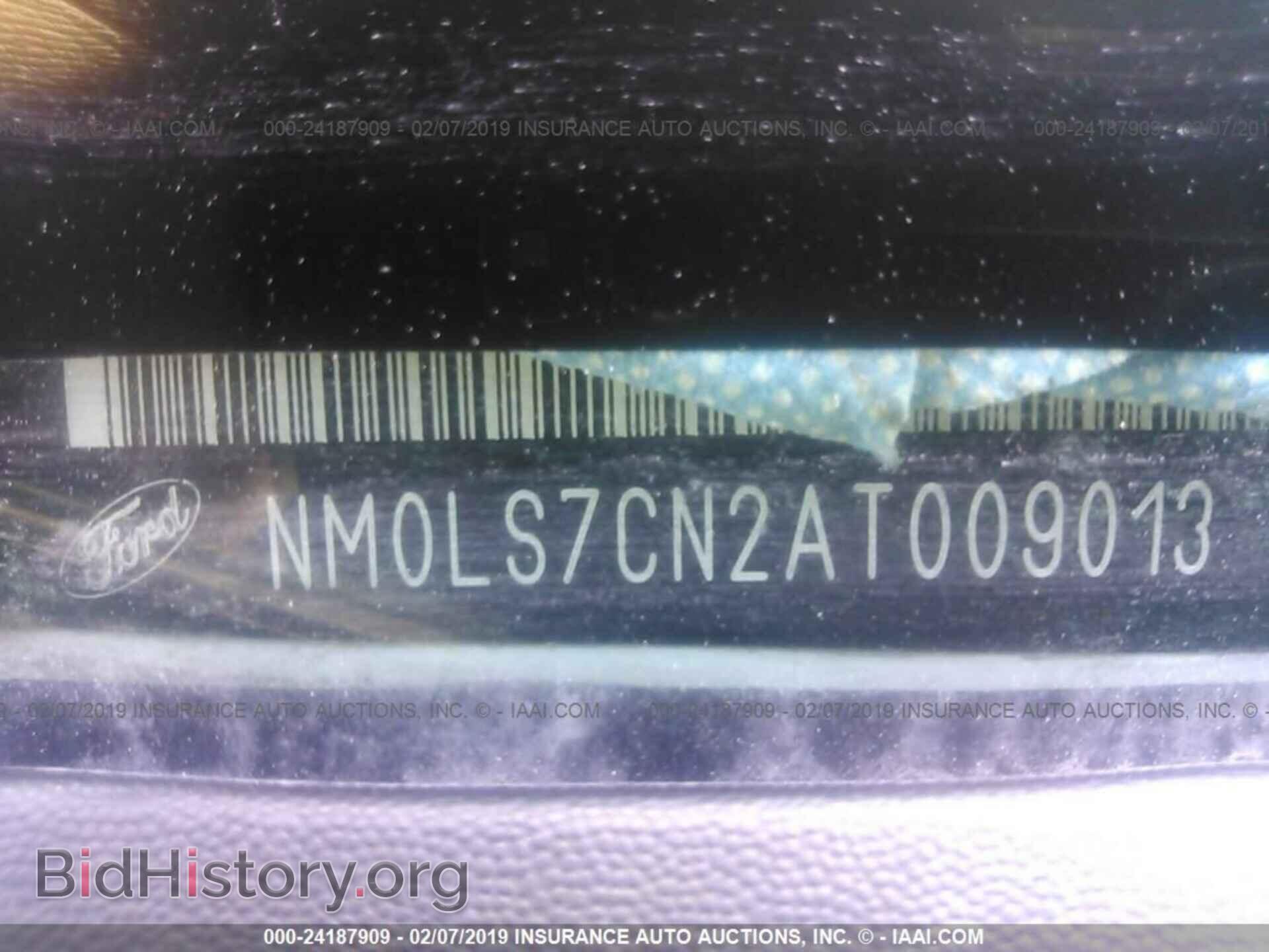 2010 FORD TRANSIT CONNECT - VIN: NM0LS7CN2AT009013 - Фото 9