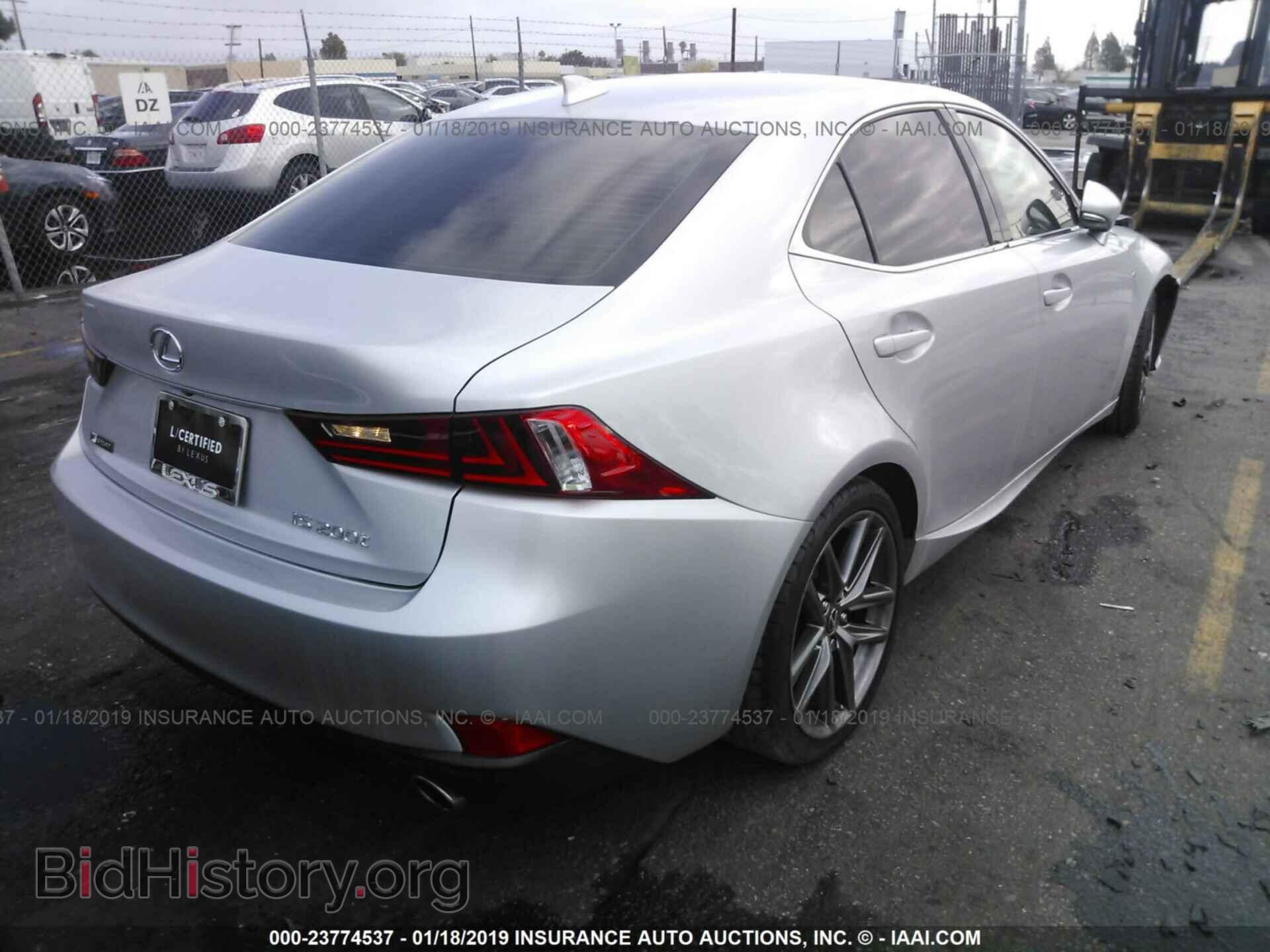 2016 LEXUS IS - VIN: JTHBA1D23G5013361 - Фото 4