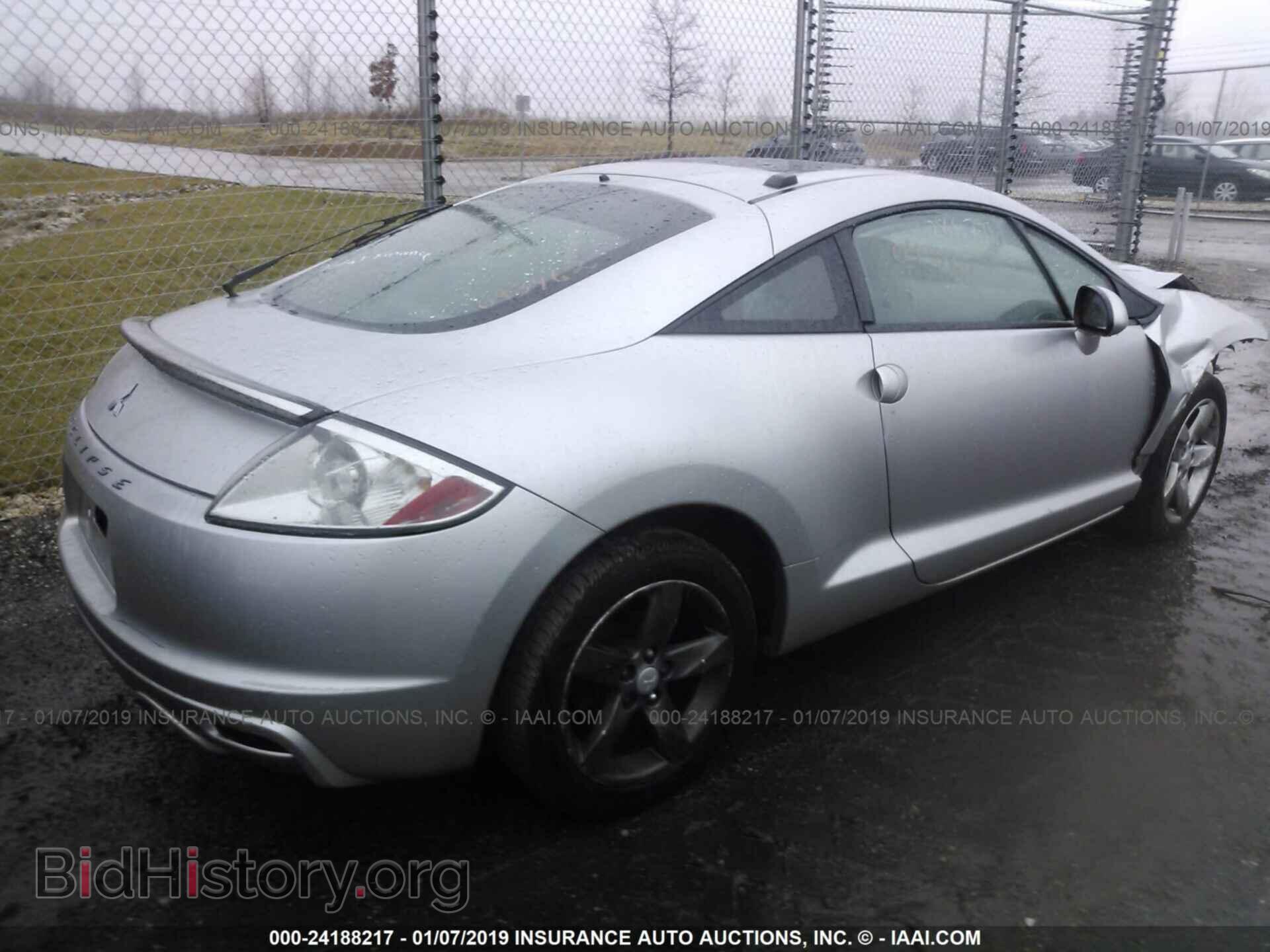 2009 MITSUBISHI ECLIPSE - VIN: 4A3AK24F69E043442 - Фото 4