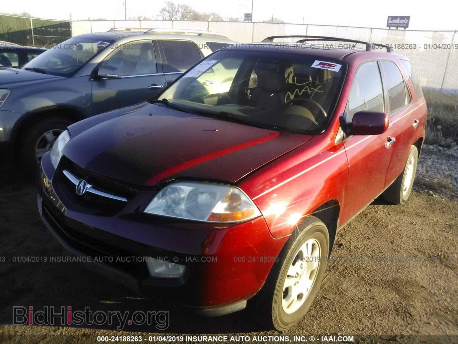 2002 ACURA MDX - VIN: 2HNYD18282H545570 - Фото 2