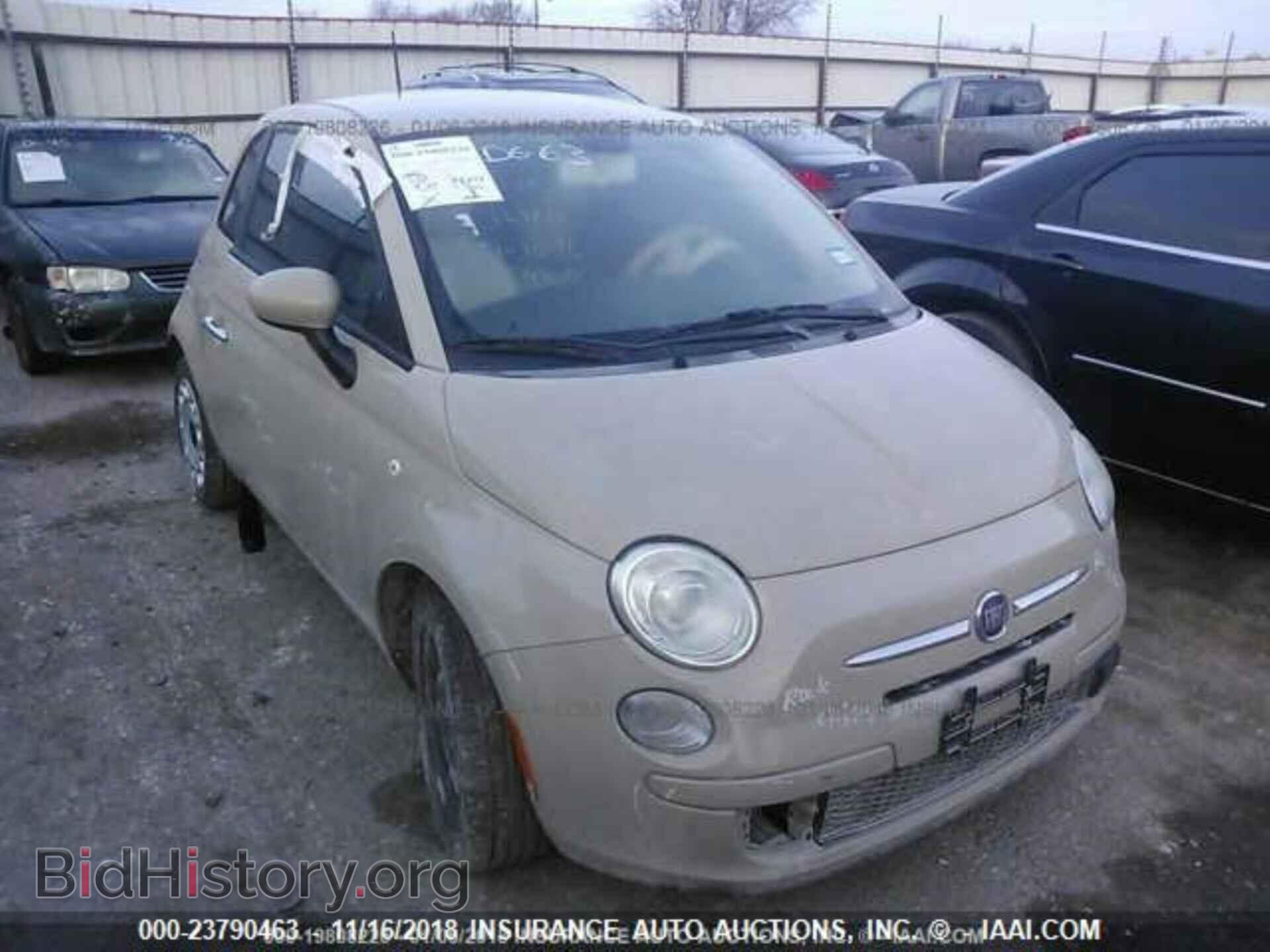 Photo 3C3CFFAR1CT101572 - FIAT 500 2012