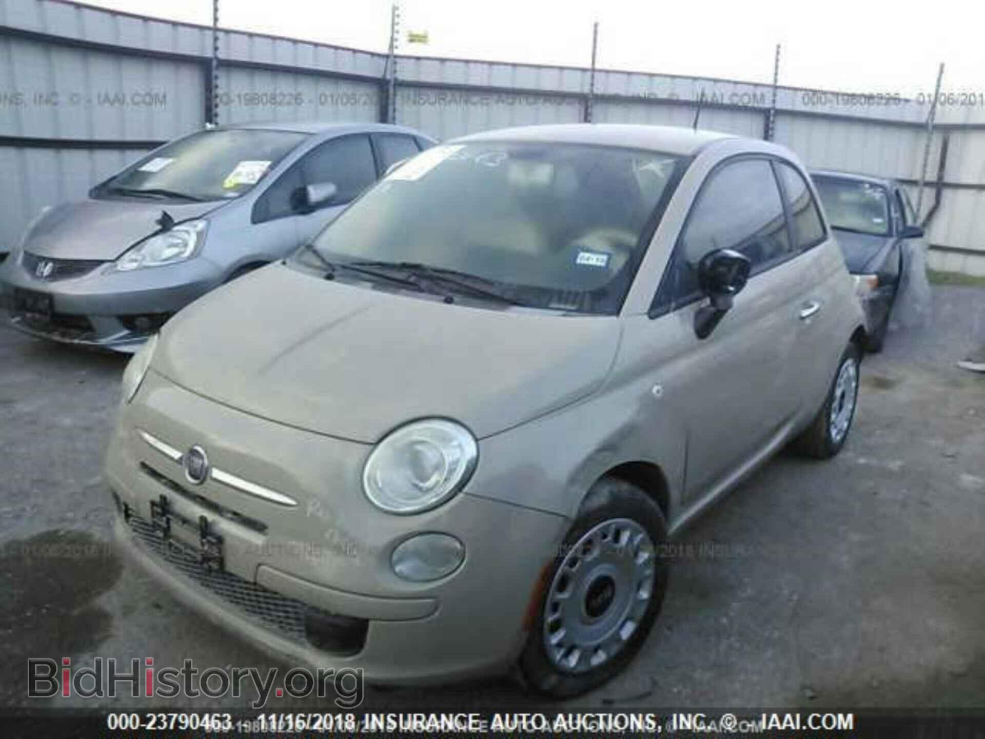 2012 FIAT 500 - VIN: 3C3CFFAR1CT101572 - Фото 2