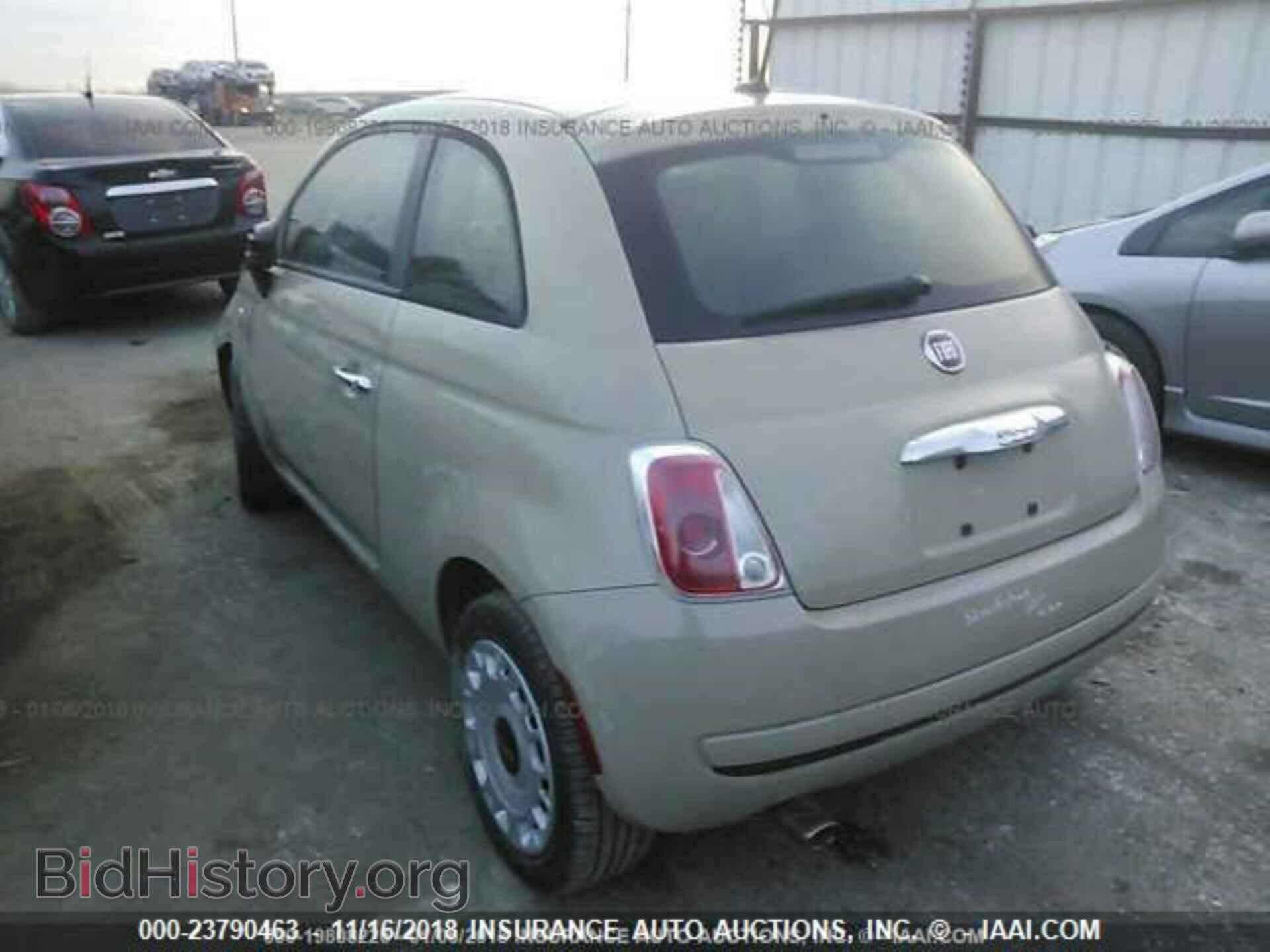 2012 FIAT 500 - VIN: 3C3CFFAR1CT101572 - Фото 3