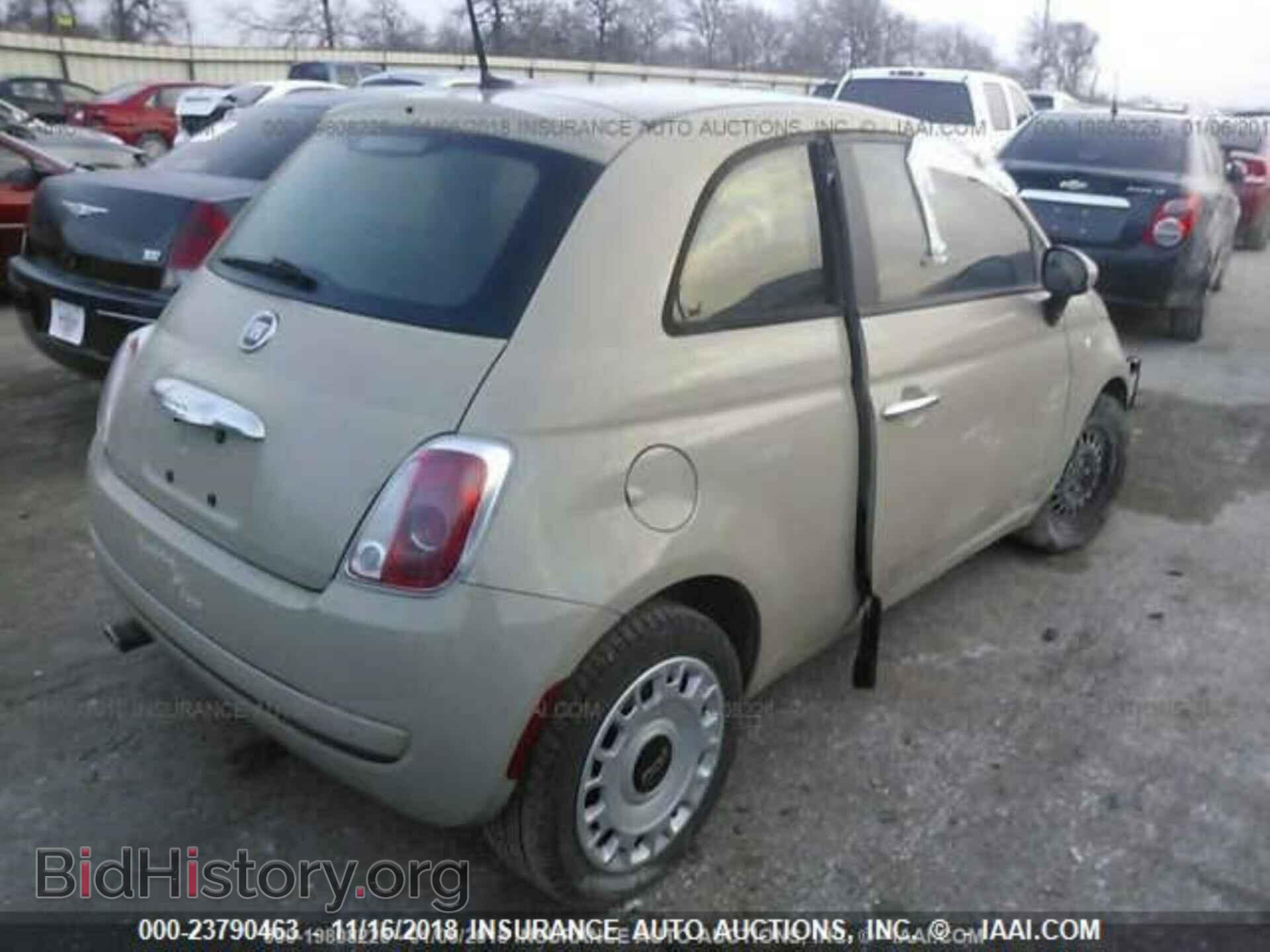 2012 FIAT 500 - VIN: 3C3CFFAR1CT101572 - Фото 4