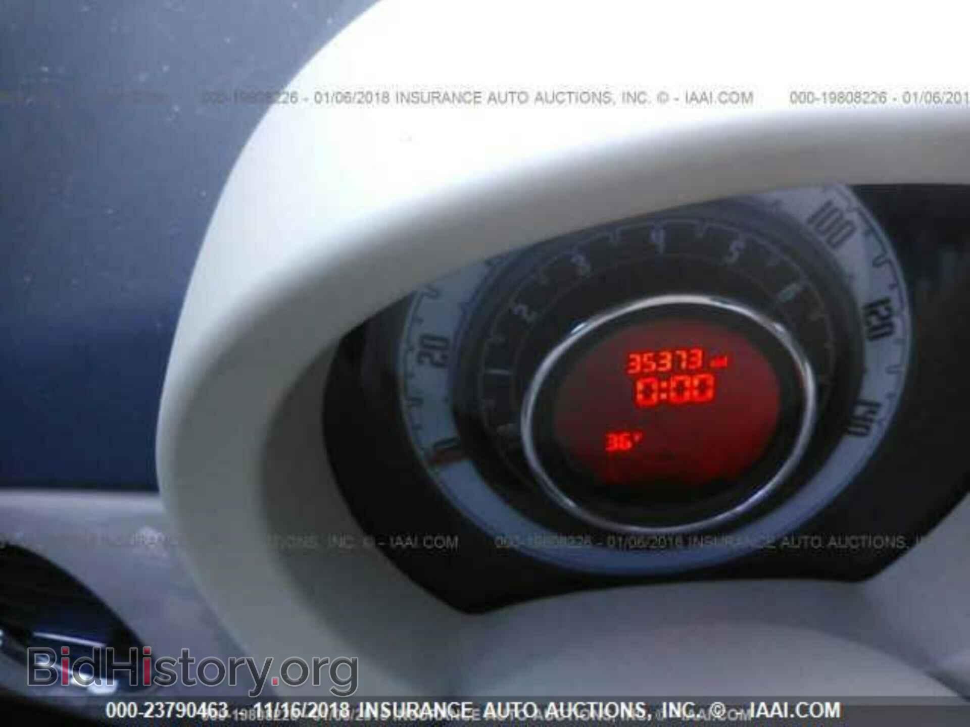 2012 FIAT 500 - VIN: 3C3CFFAR1CT101572 - Фото 7