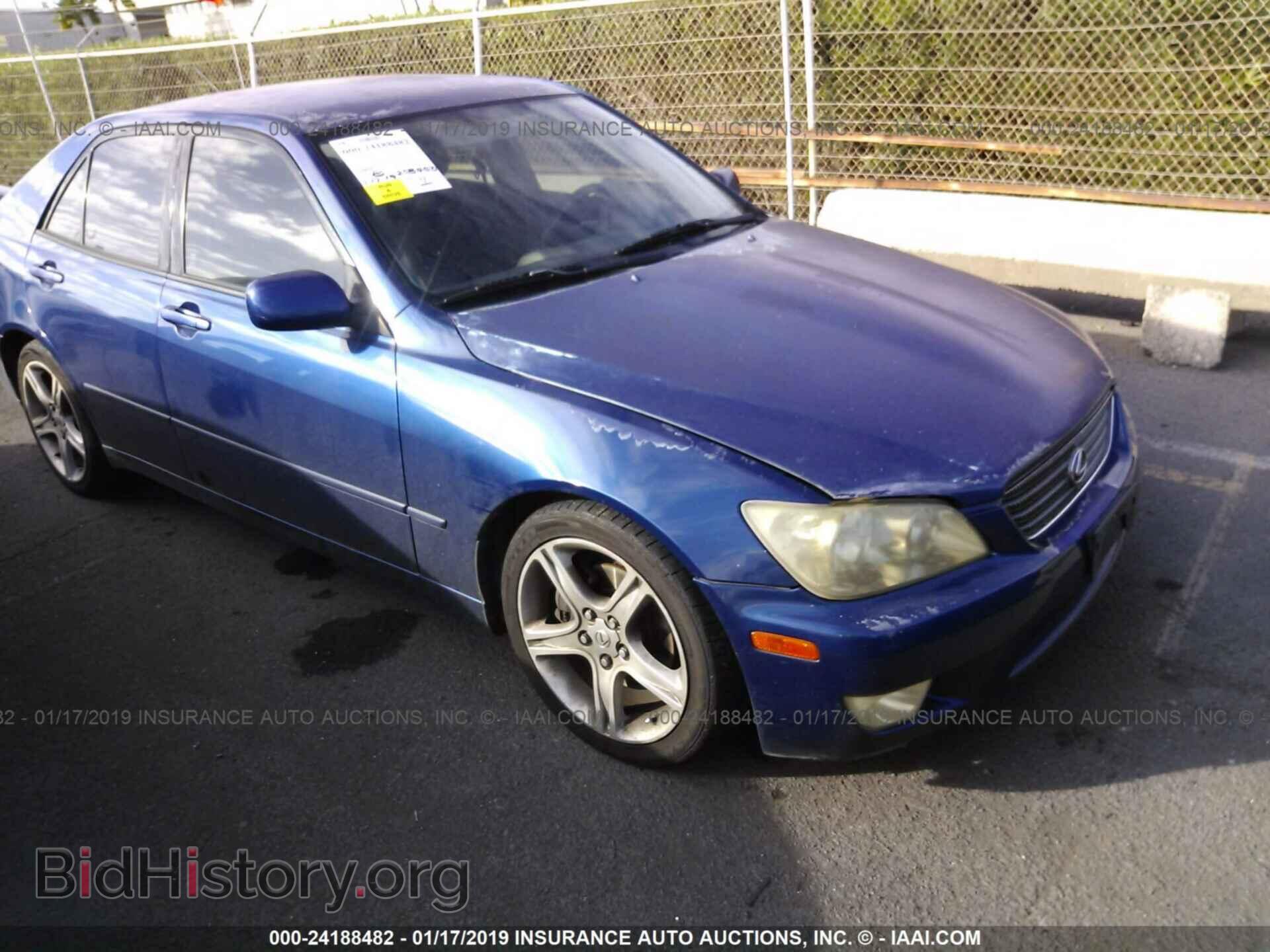 Photo JTHBD182910012219 - LEXUS IS 2001
