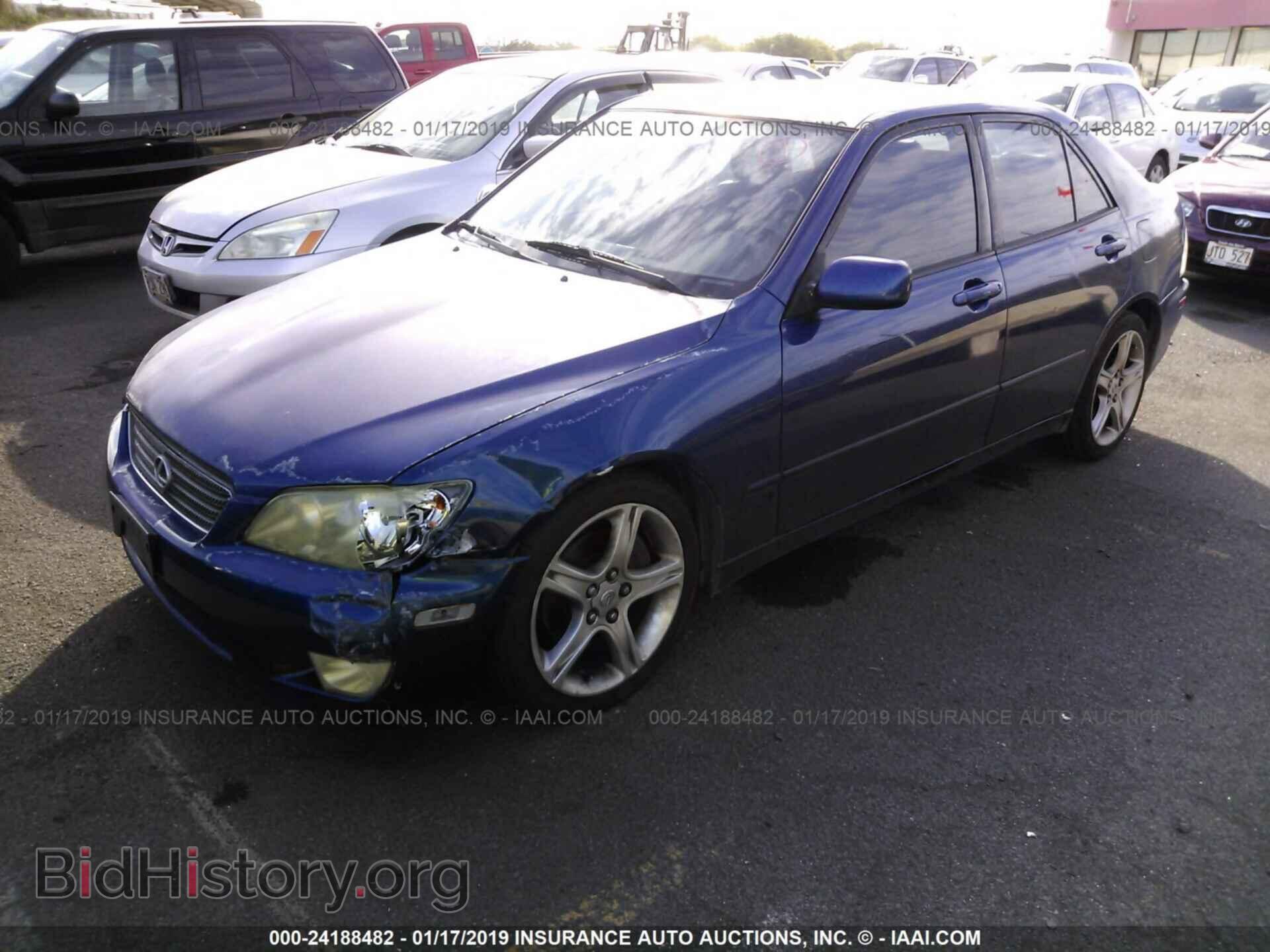 2001 LEXUS IS - VIN: JTHBD182910012219 - Фото 2