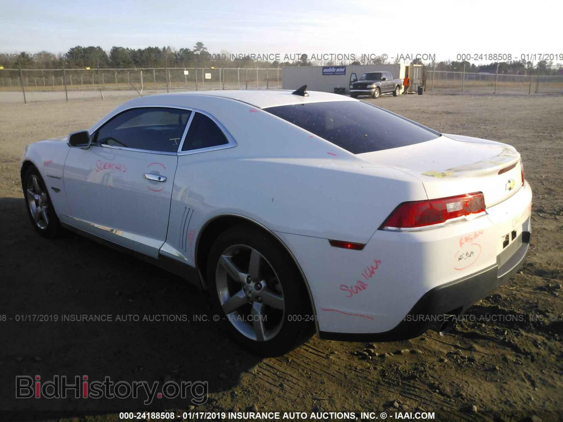 2014 CHEVROLET CAMARO - VIN: 2G1FB1E31E9260913 - Фото 3
