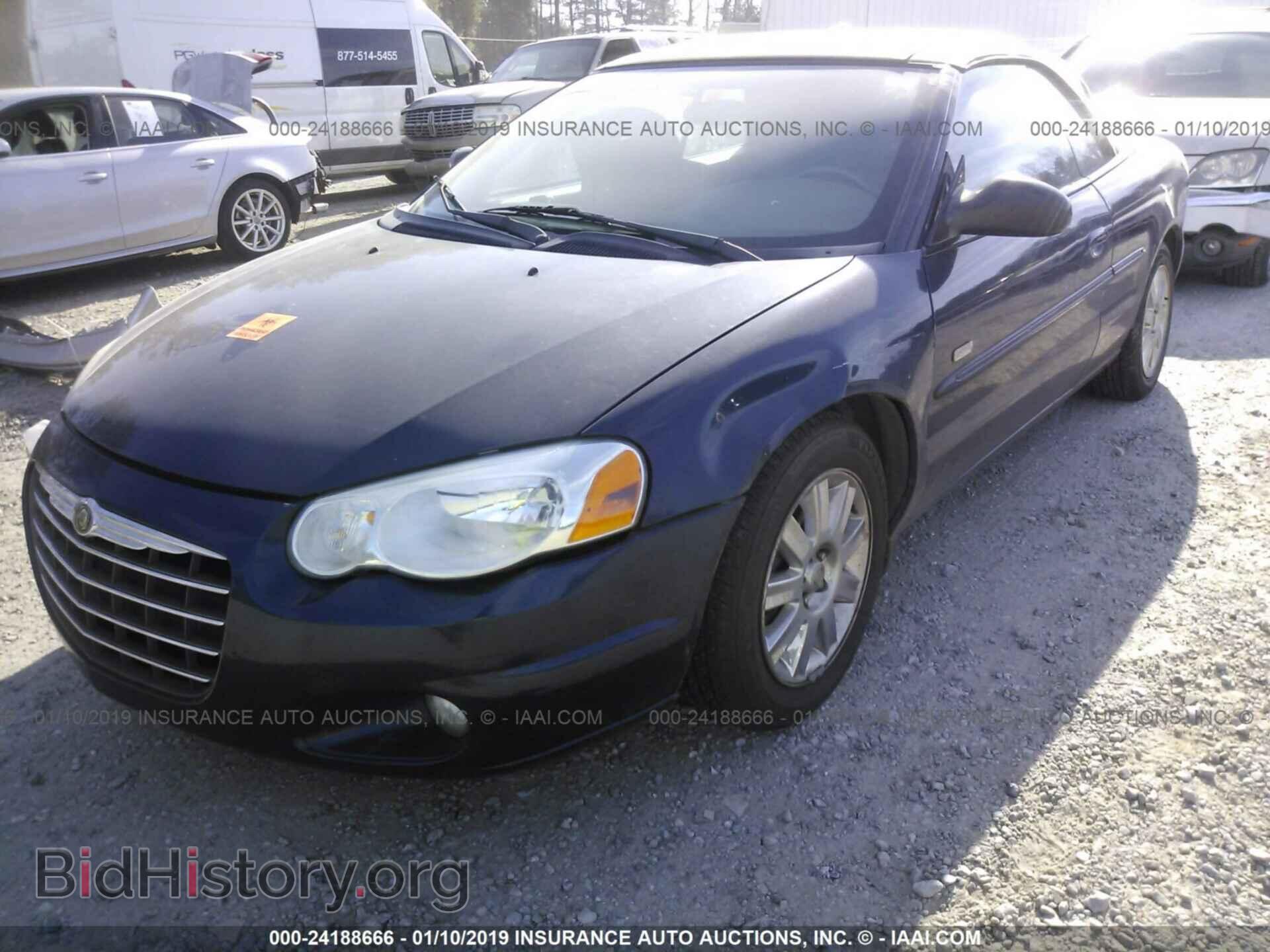 2005 CHRYSLER SEBRING - VIN: 1C3EL55R15N548556 - Фото 2