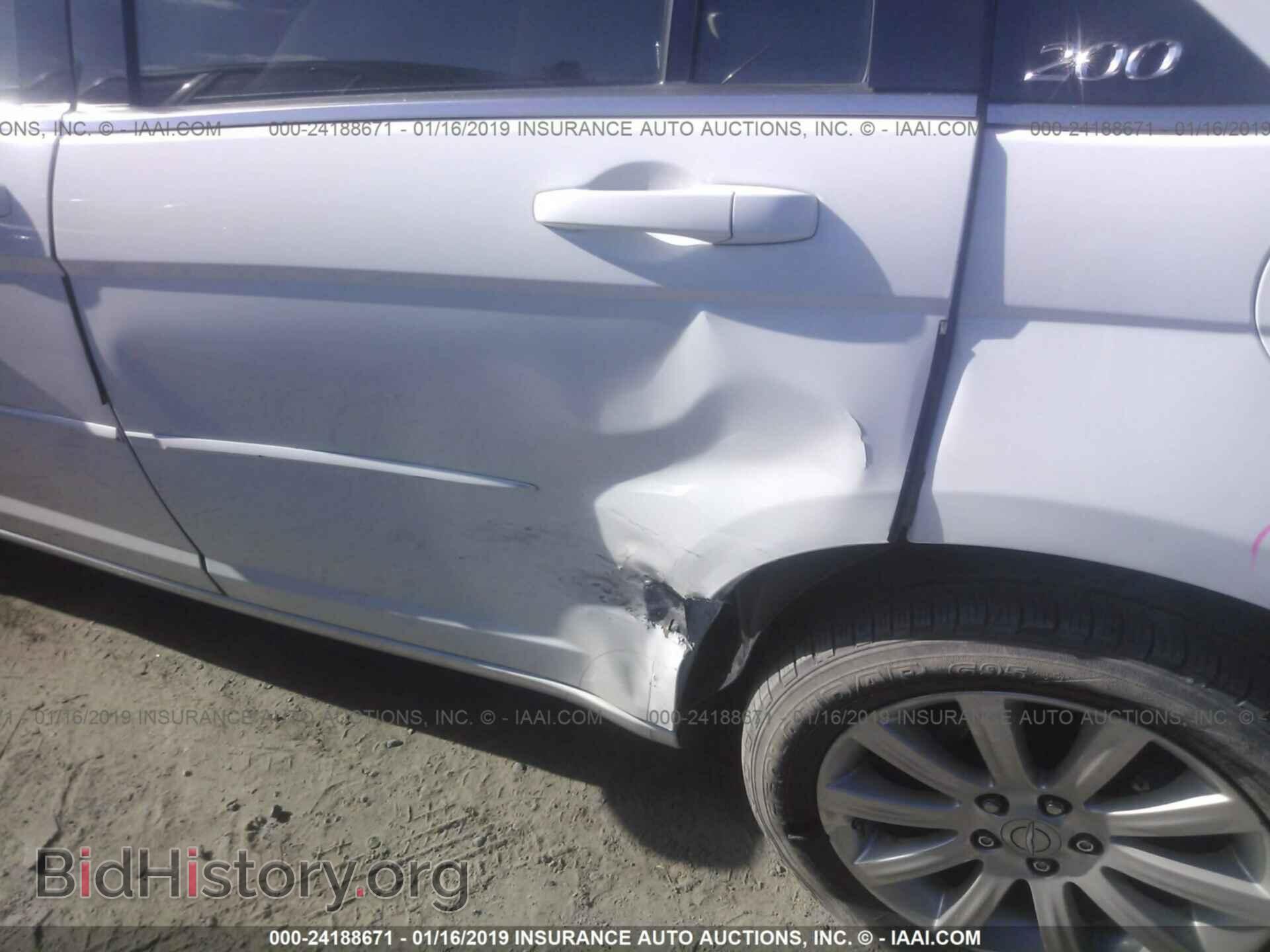 2013 CHRYSLER 200 - VIN: 1C3CCBBB3DN557626 - Photo 6