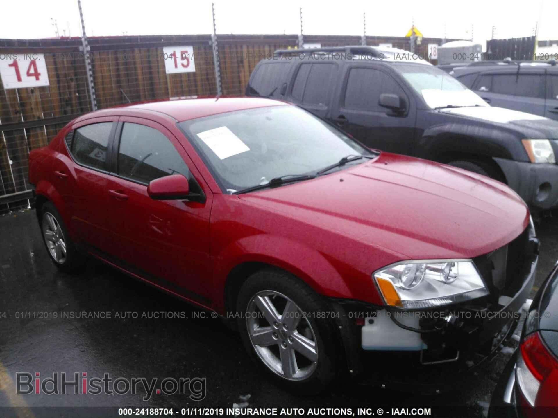 Фотография 1B3BD1FB0BN577226 - DODGE AVENGER 2011