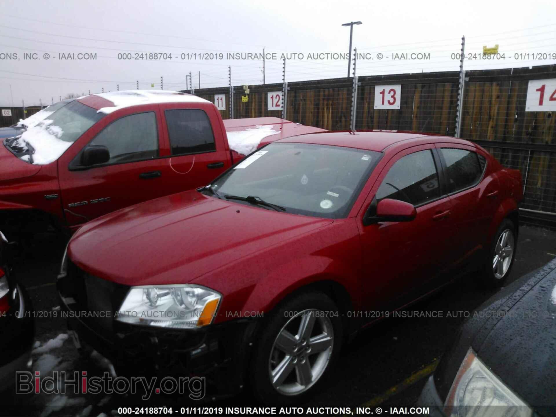 2011 DODGE AVENGER - VIN: 1B3BD1FB0BN577226 - Фото 2