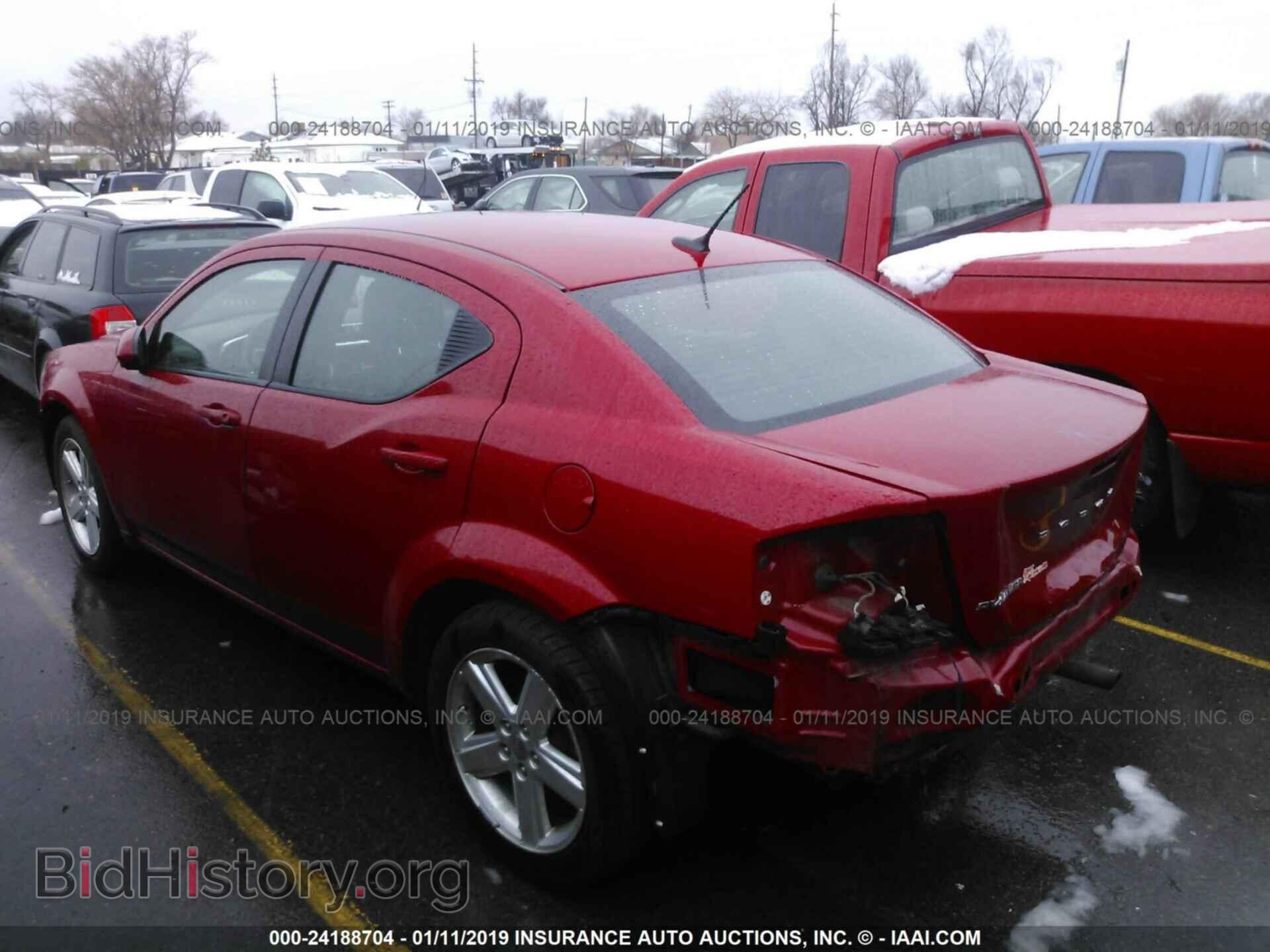 2011 DODGE AVENGER - VIN: 1B3BD1FB0BN577226 - Фото 3
