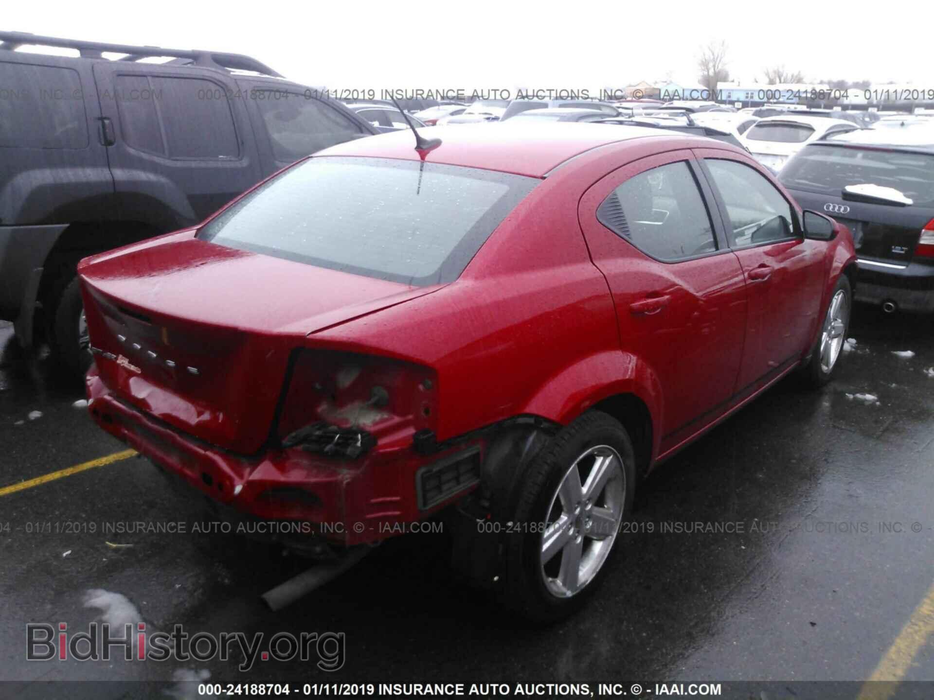 2011 DODGE AVENGER - VIN: 1B3BD1FB0BN577226 - Фото 4