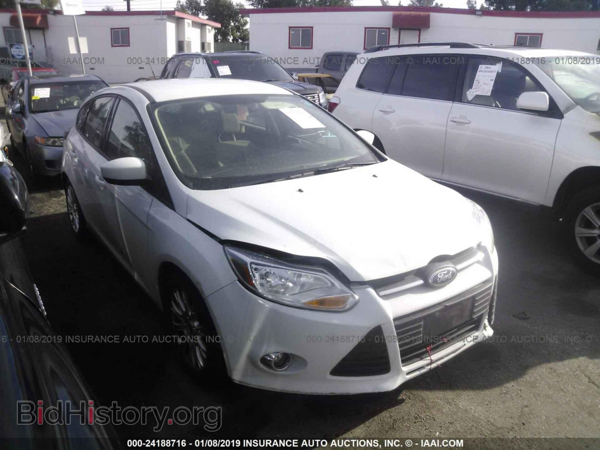 Photo 1FAHP3K27CL373088 - FORD FOCUS 2012