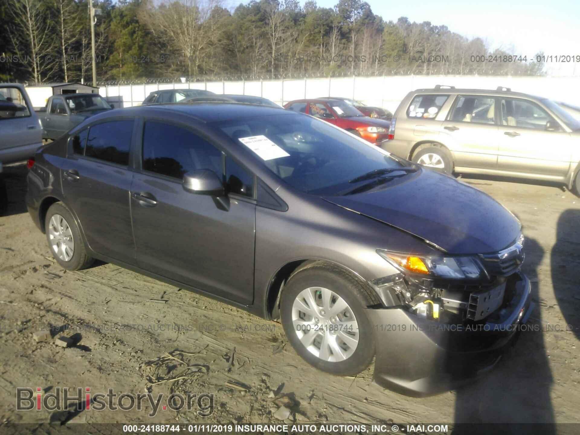 Фотография 19XFB2F51CE070783 - HONDA CIVIC 2012