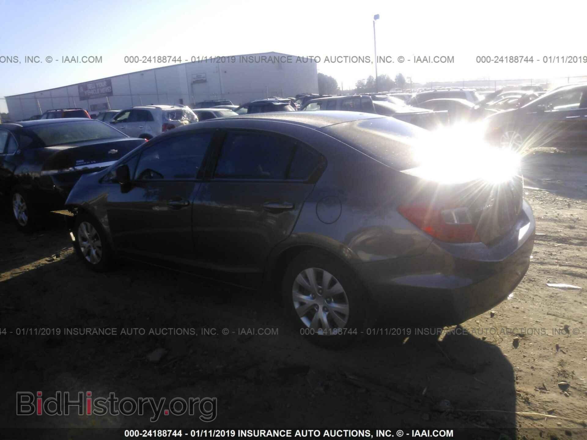 2012 HONDA CIVIC - VIN: 19XFB2F51CE070783 - Photo 3
