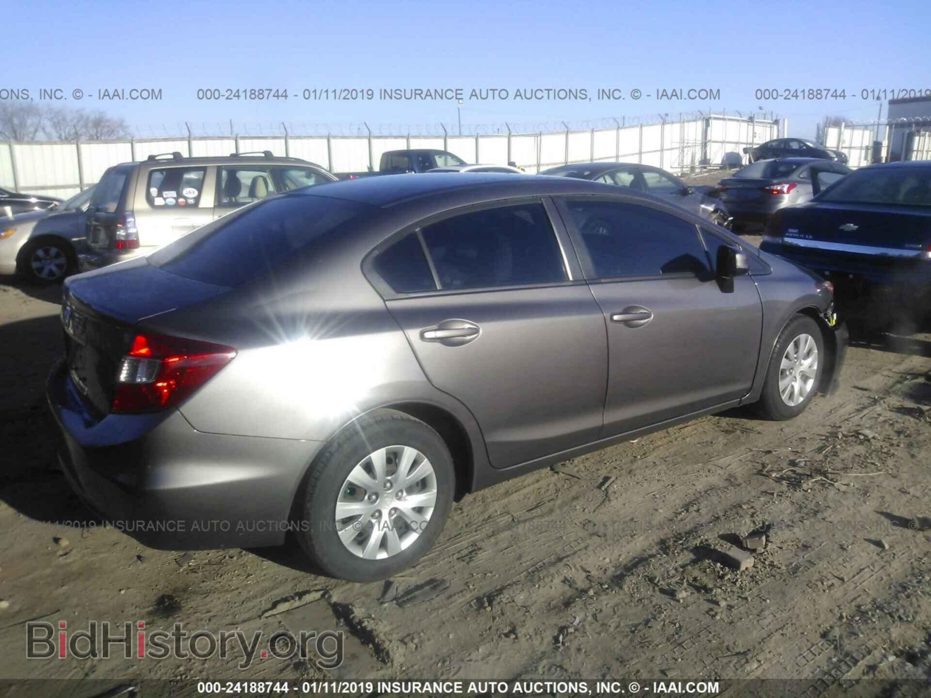 2012 HONDA CIVIC - VIN: 19XFB2F51CE070783 - Photo 4