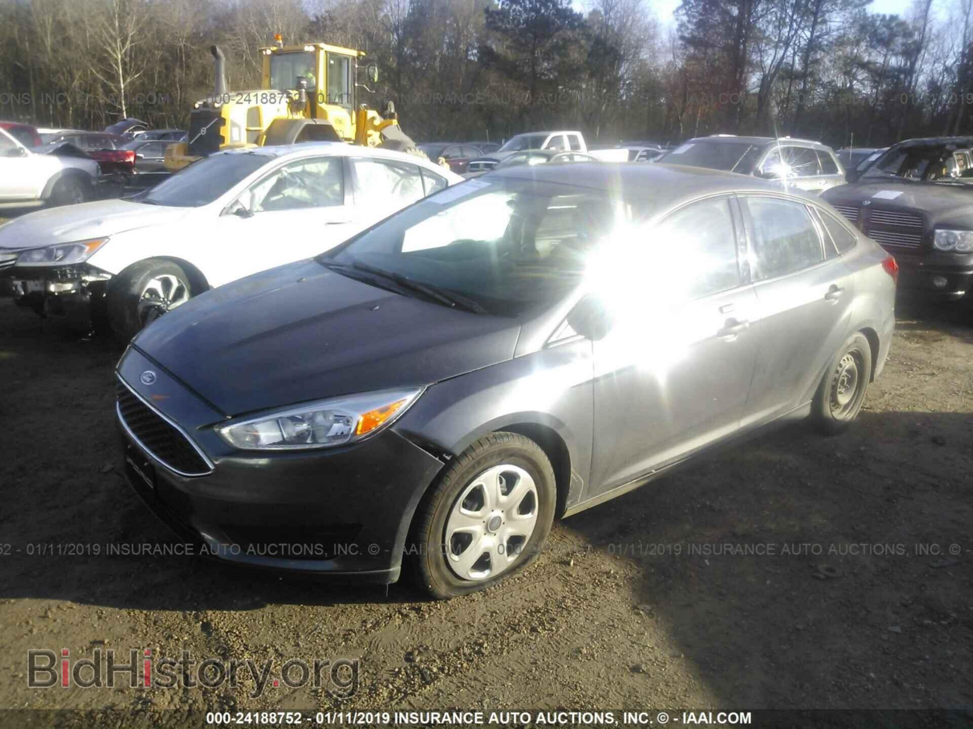 2015 FORD FOCUS - VIN: 1FADP3E22FL277061 - Фото 2