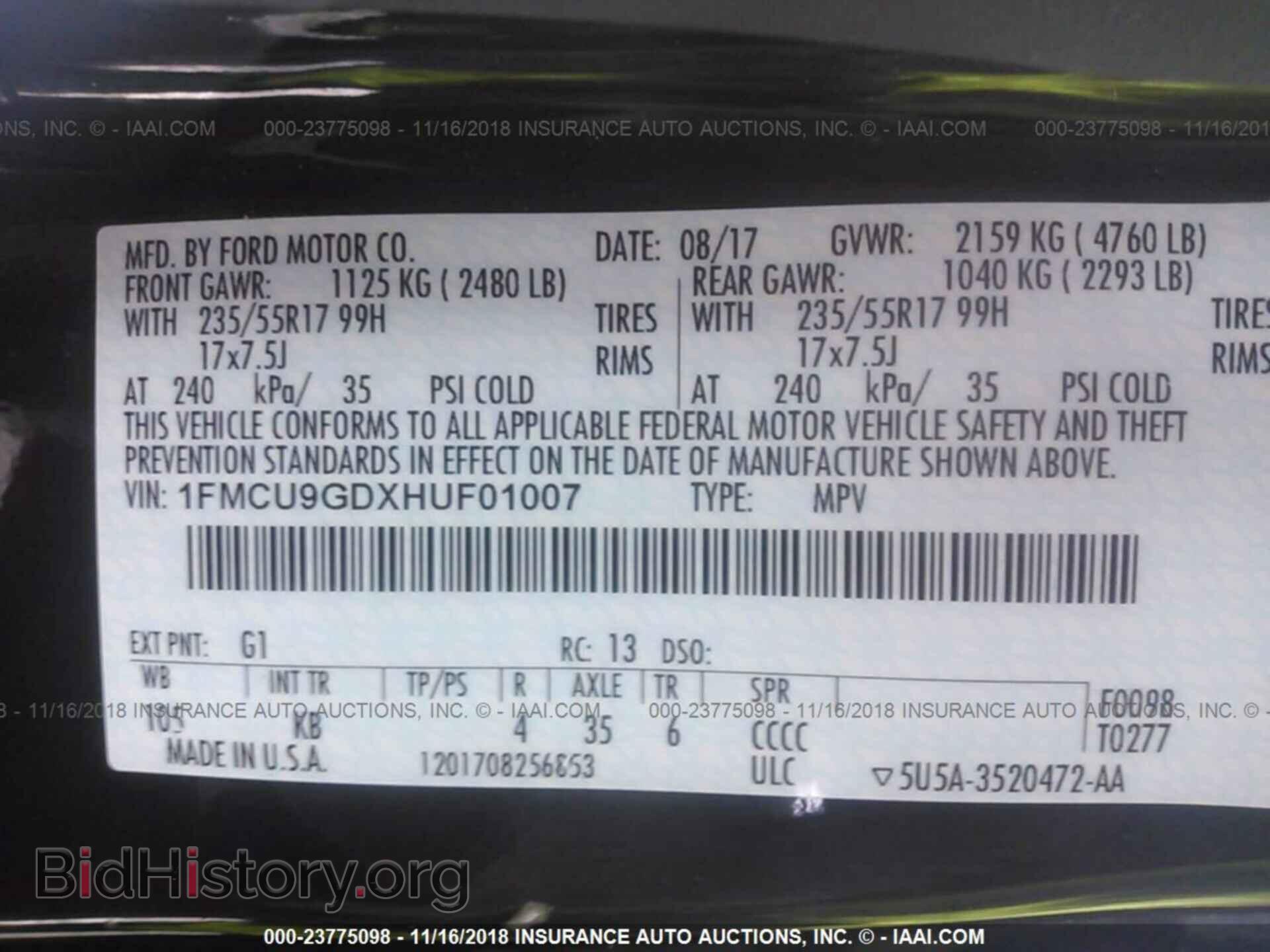 2015 DODGE GRAND CARAVAN - VIN: 2C4RDGBG2FR586620 - Фото 9