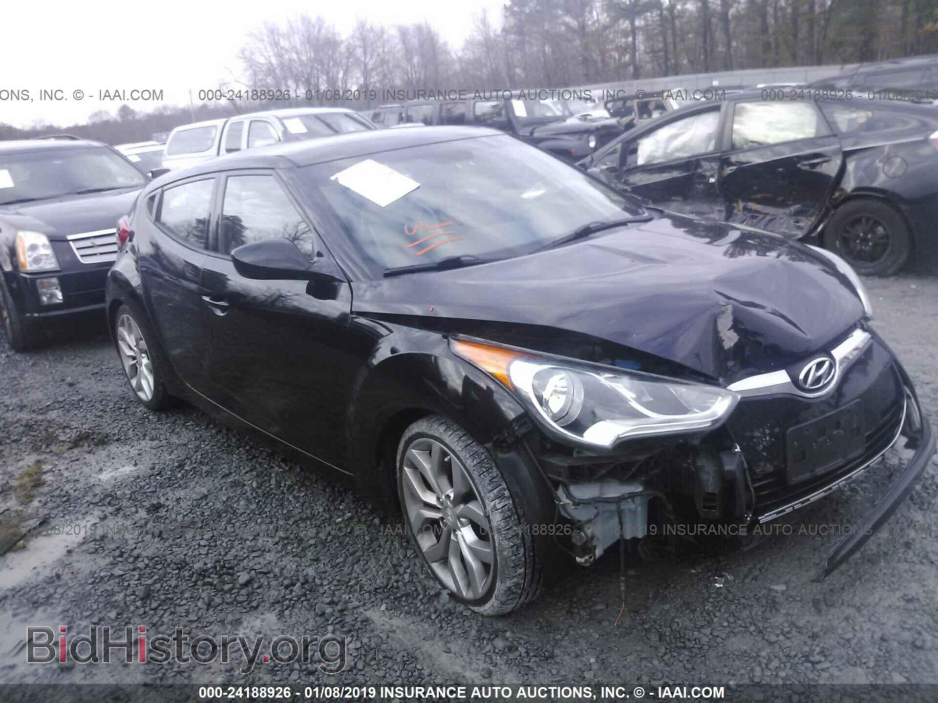 Photo KMHTC6AD0CU045103 - HYUNDAI VELOSTER 2012