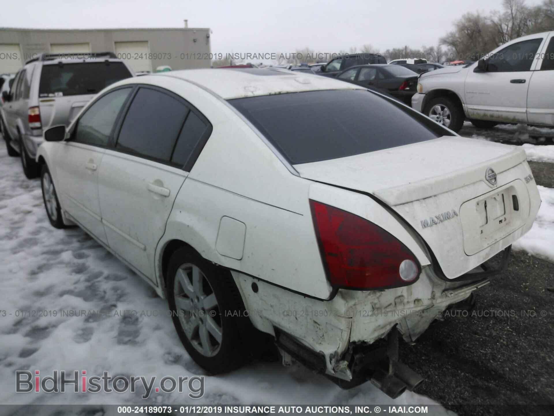 2006 NISSAN MAXIMA - VIN: 1N4BA41E36C804832 - Фото 3