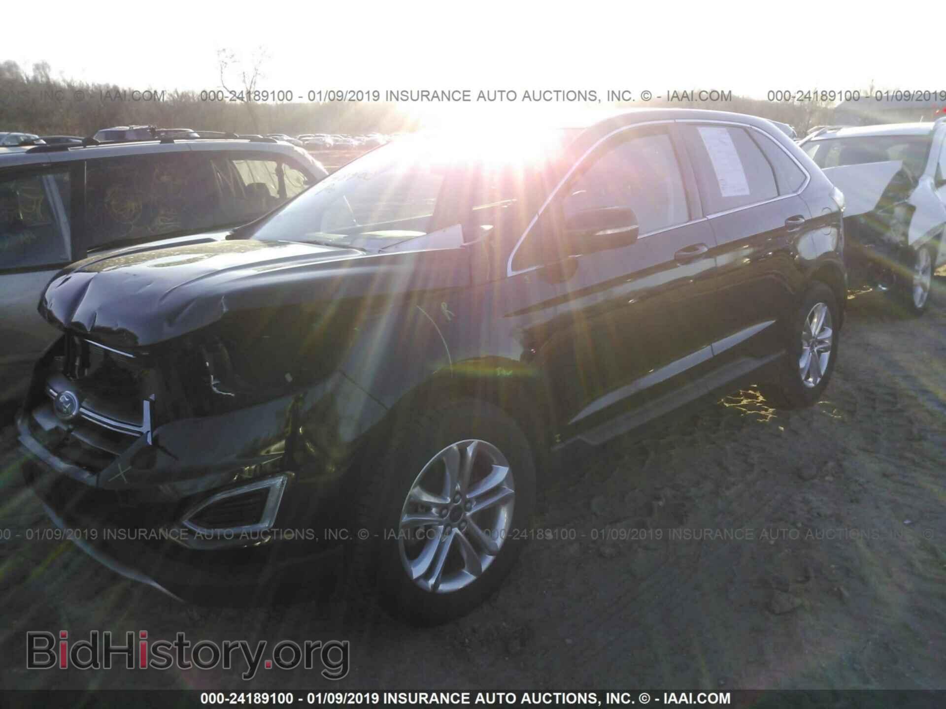 2015 FORD EDGE - VIN: 2FMTK4J91FBC20763 - Фото 2