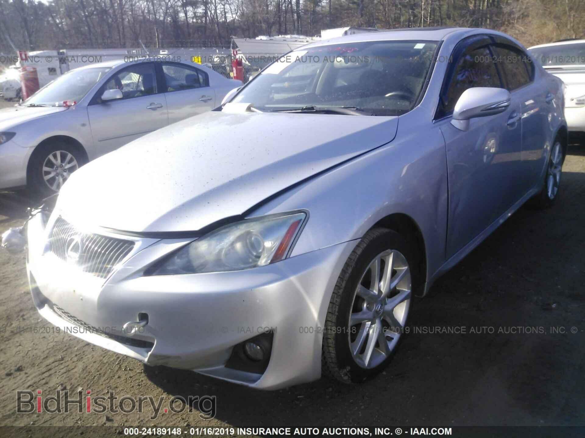 2011 LEXUS IS - VIN: JTHCF5C20B5049225 - Фото 2