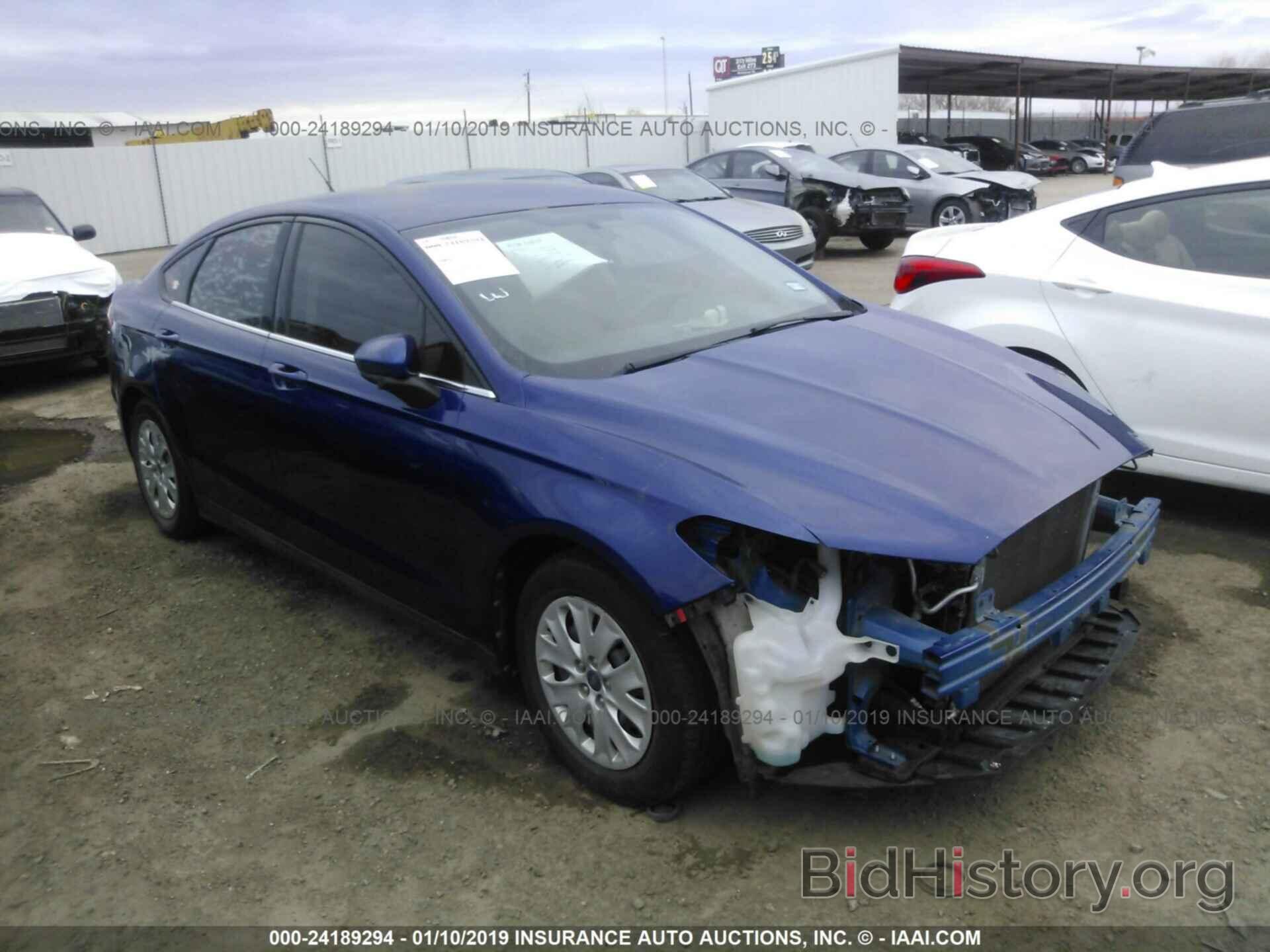 Photo 3FA6P0G74DR148219 - FORD FUSION 2013