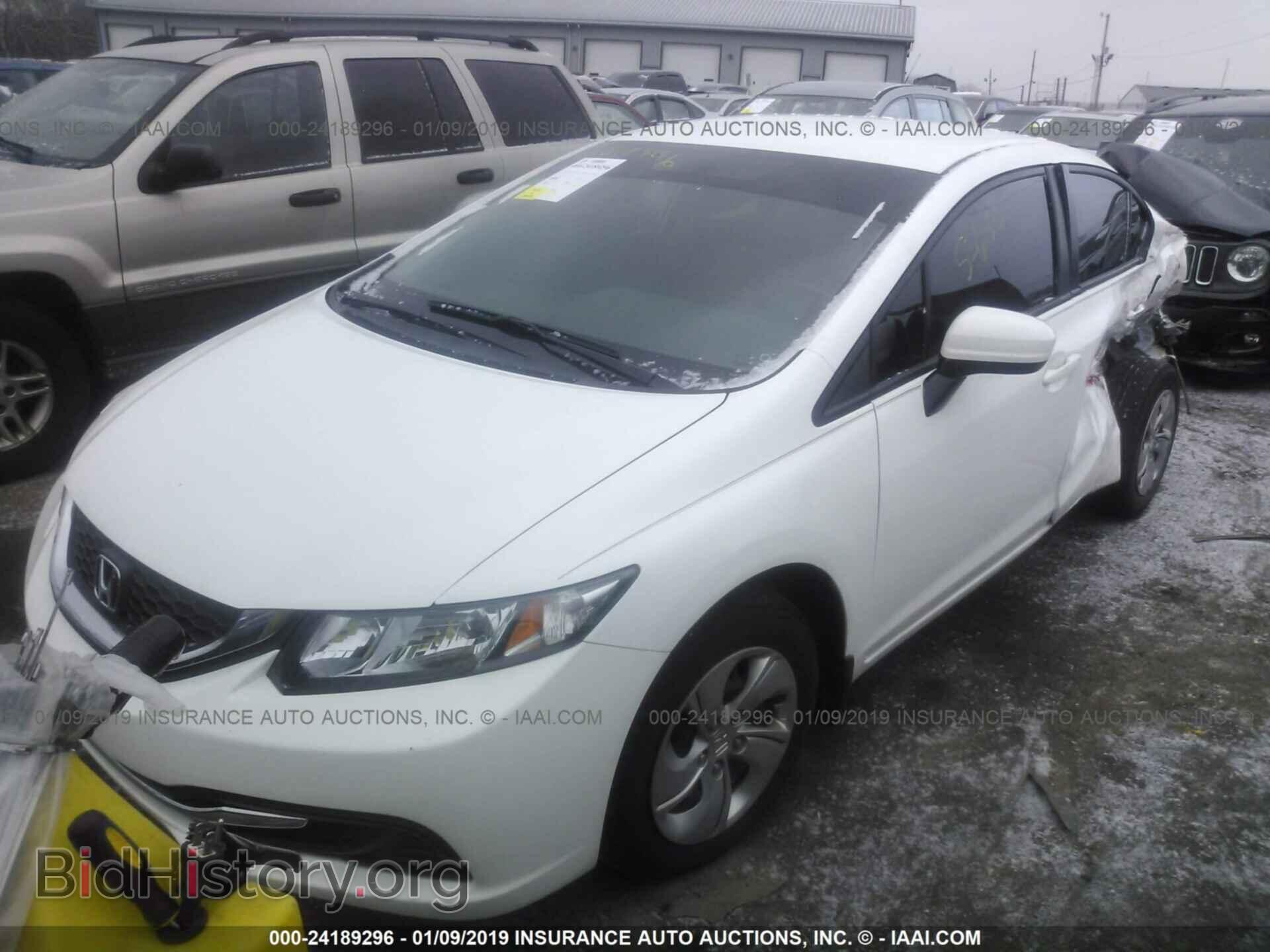 2014 HONDA CIVIC - VIN: 19XFB2F5XEE047229 - Фото 2