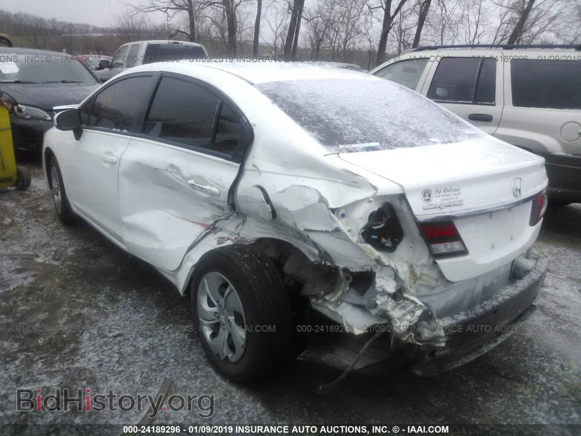 2014 HONDA CIVIC - VIN: 19XFB2F5XEE047229 - Фото 3