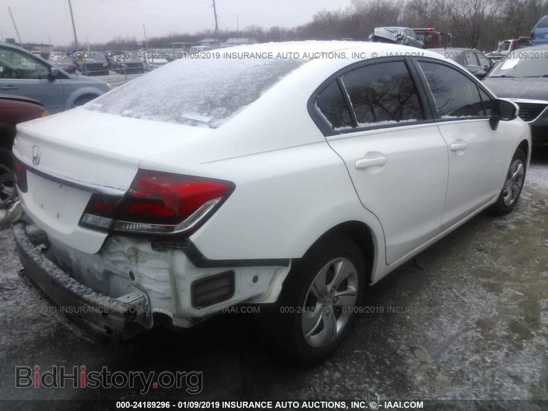 2014 HONDA CIVIC - VIN: 19XFB2F5XEE047229 - Фото 4