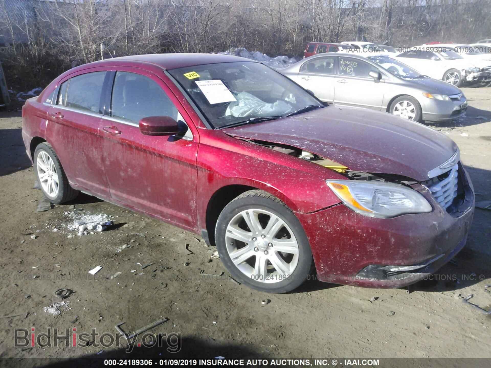 Фотография 1C3CCBBG9CN283178 - CHRYSLER 200 2012