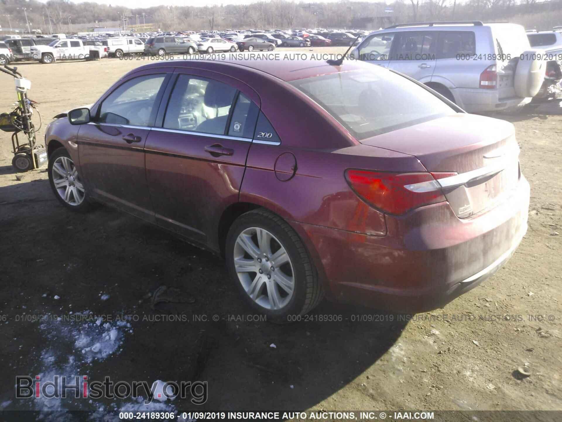2012 CHRYSLER 200 - VIN: 1C3CCBBG9CN283178 - Фото 3