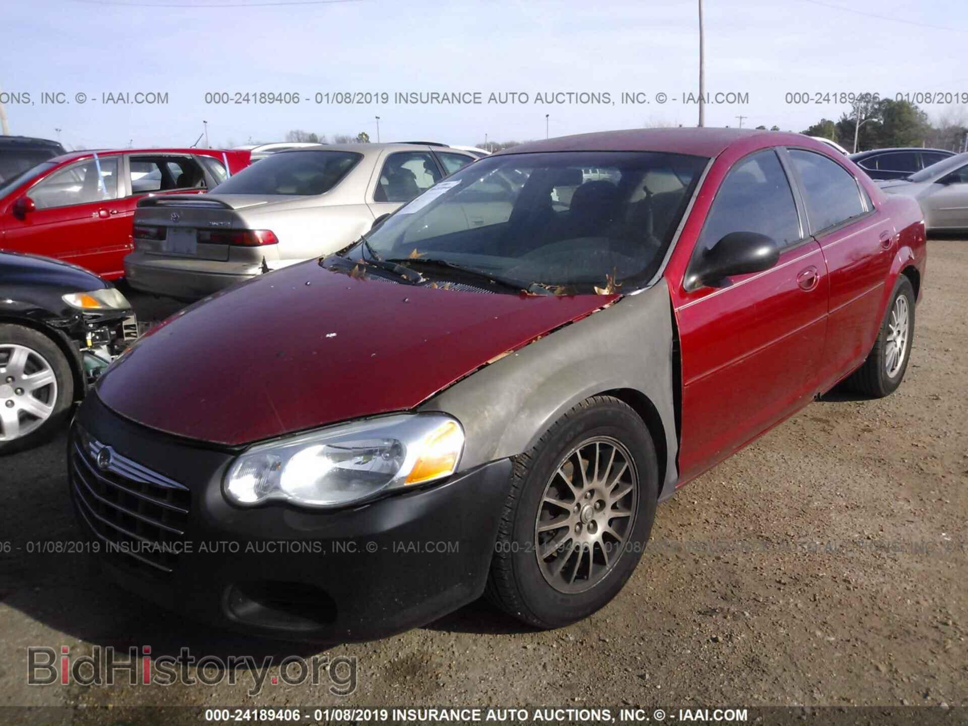 2006 CHRYSLER SEBRING - VIN: 1C3EL46X56N158908 - Фото 2