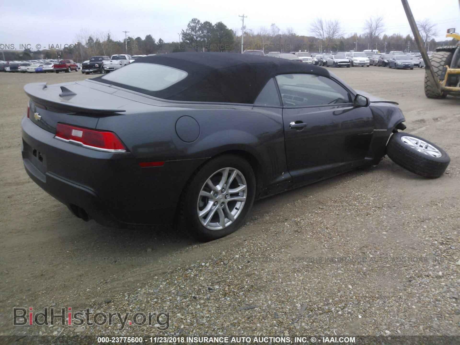 2015 CHEVROLET CAMARO - VIN: 2G1FD3D36F9107498 - Фото 4