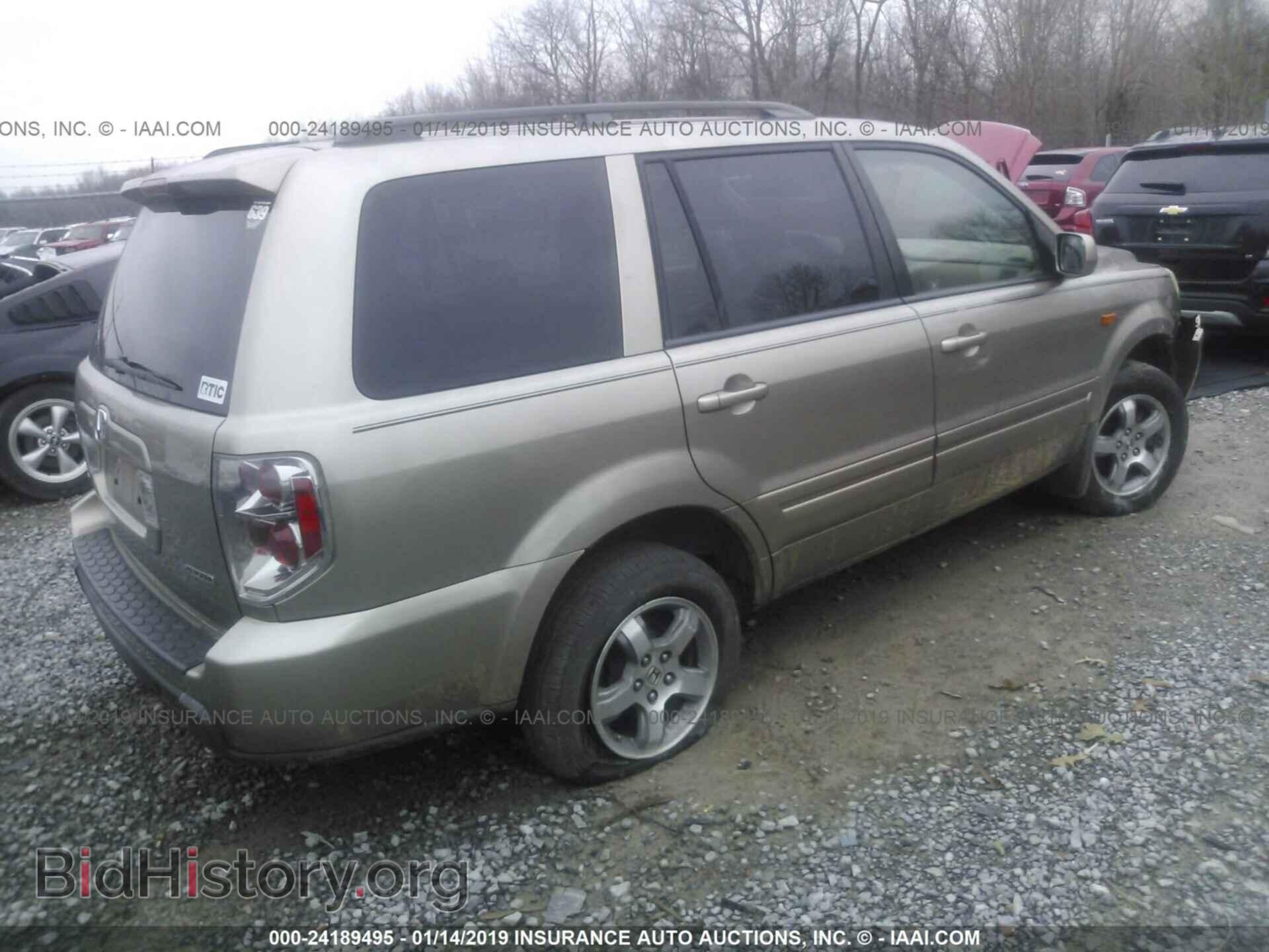2006 HONDA PILOT - VIN: 2HKYF18636H506093 - Фото 4