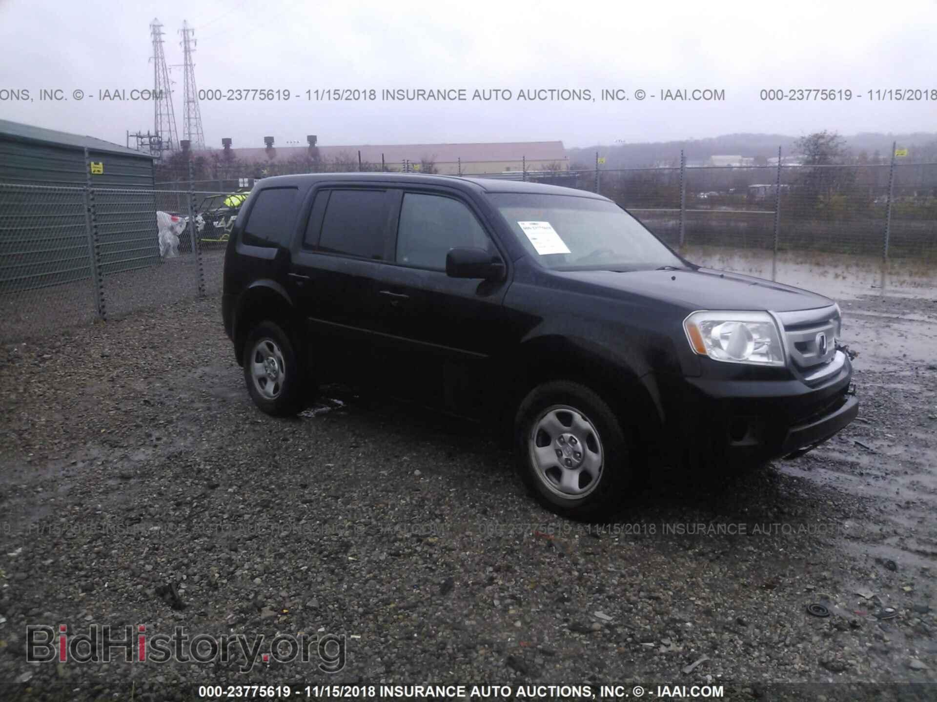 Фотография 5FNYF4H24BB106101 - HONDA PILOT 2011