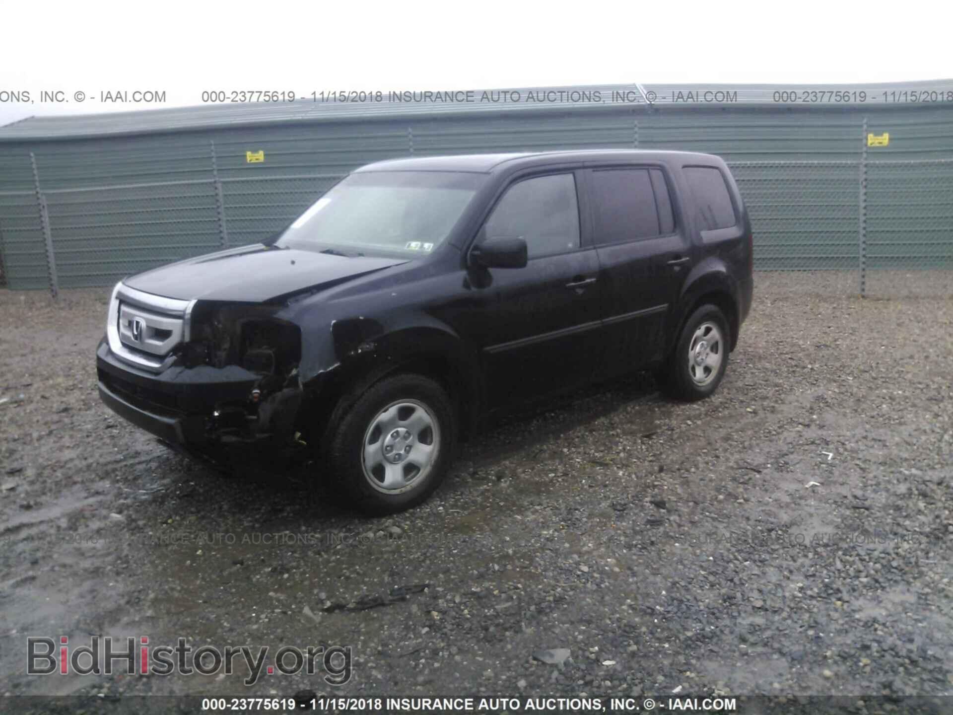 2011 HONDA PILOT - VIN: 5FNYF4H24BB106101 - Фото 2