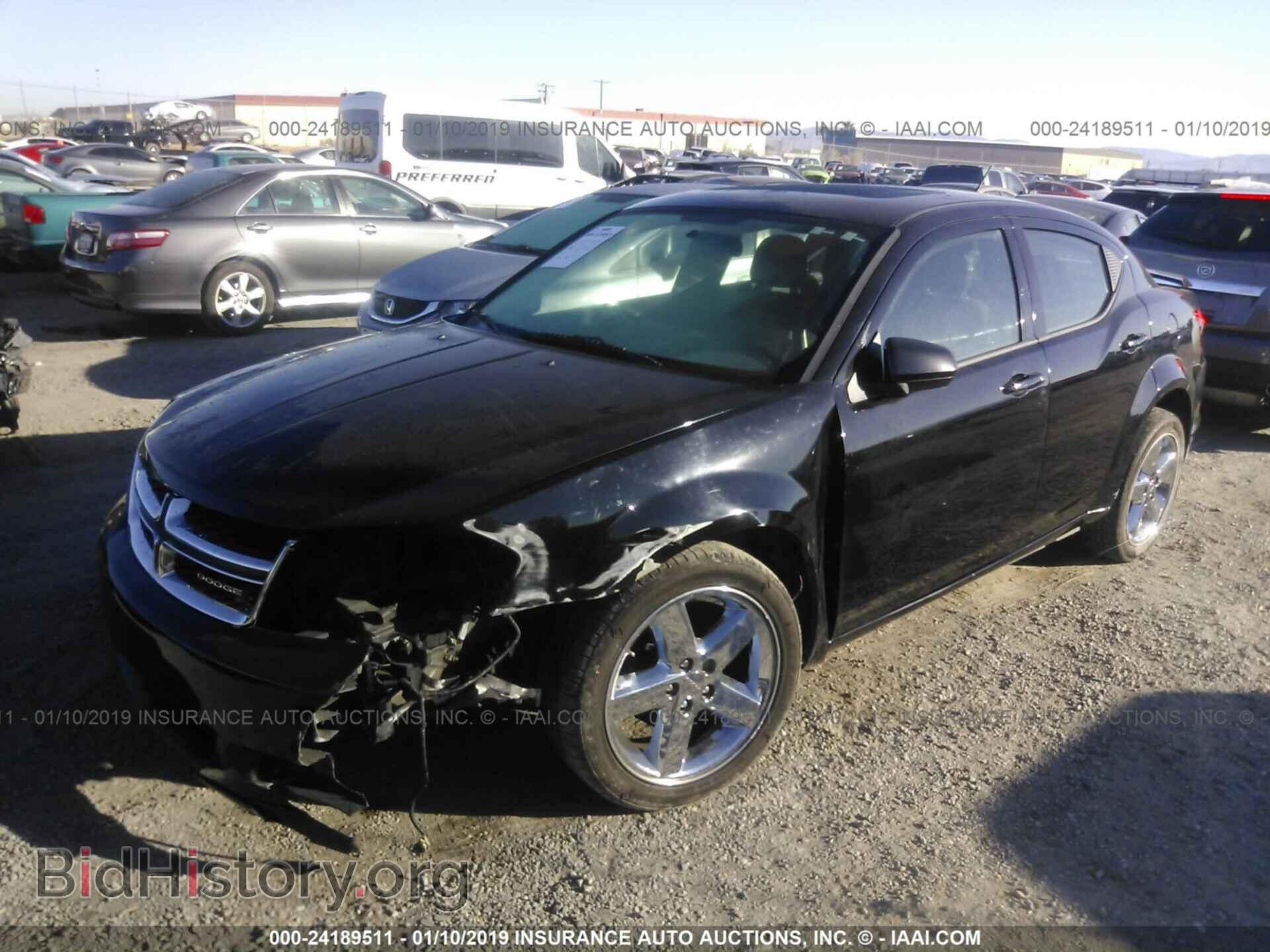 2012 DODGE AVENGER - VIN: 1C3CDZEG2CN253134 - Фото 2