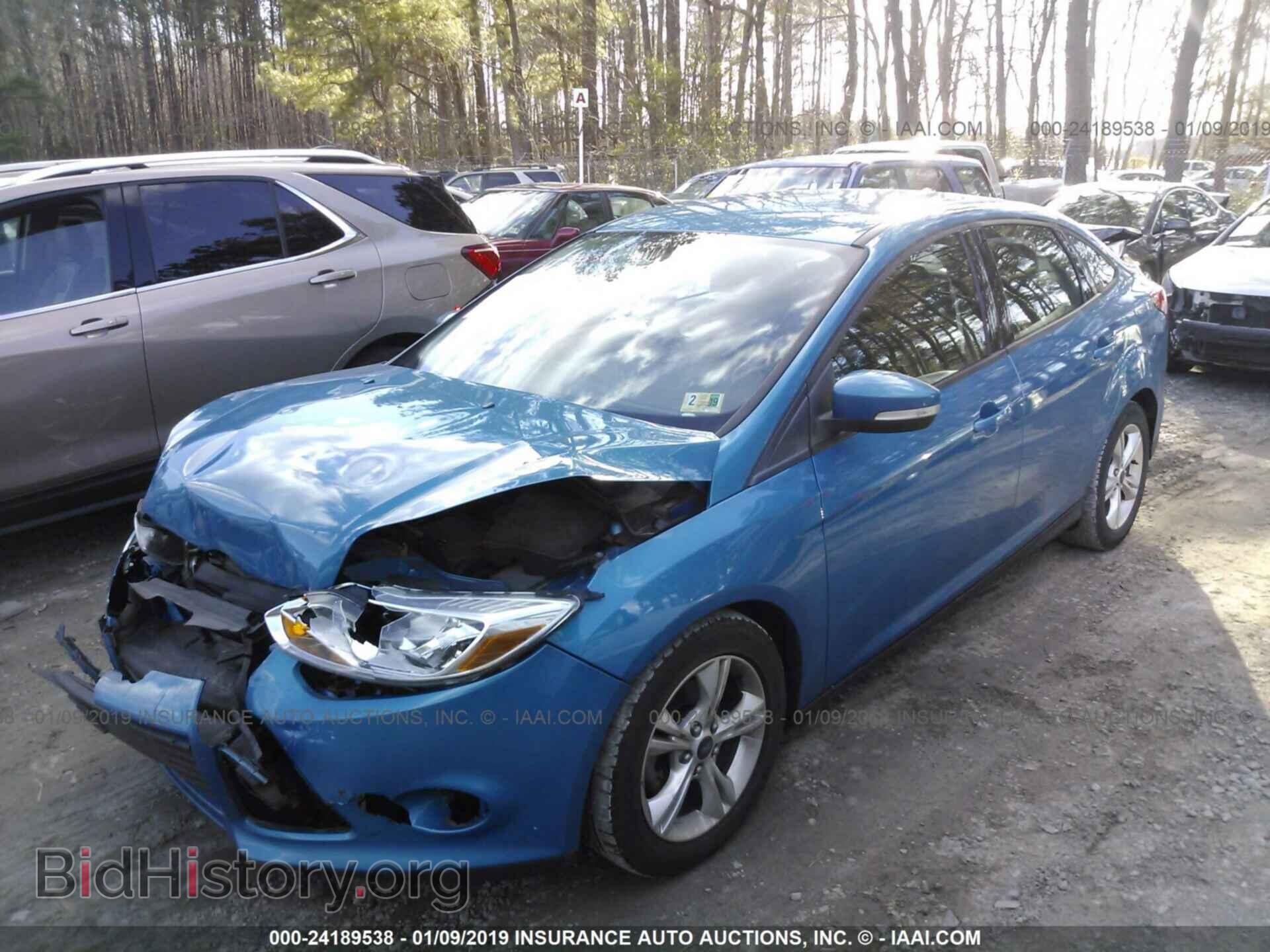 2013 FORD FOCUS - VIN: 1FADP3F23DL187686 - Фото 2