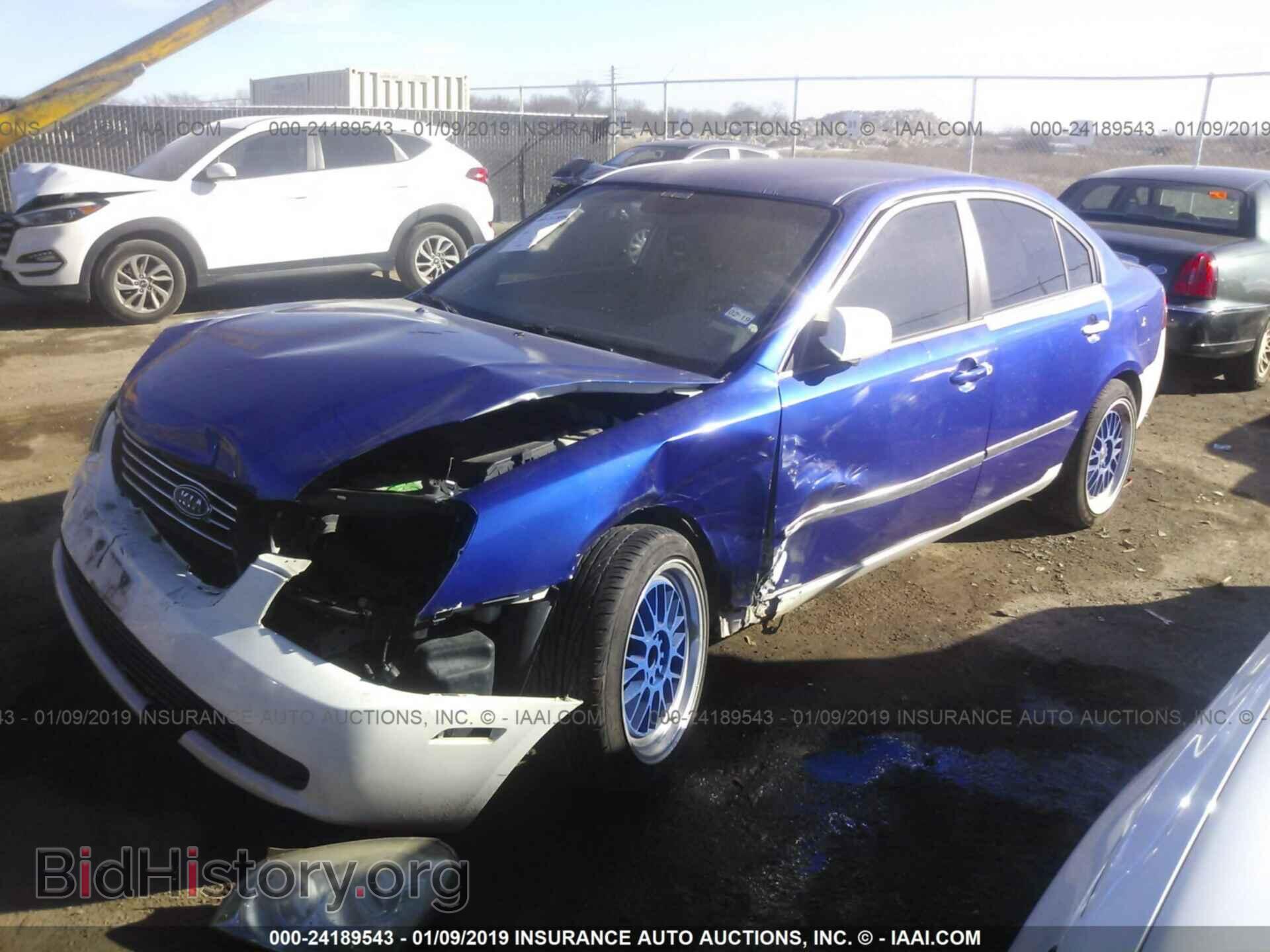 2008 KIA OPTIMA - VIN: KNAGE123585174655 - Фото 2