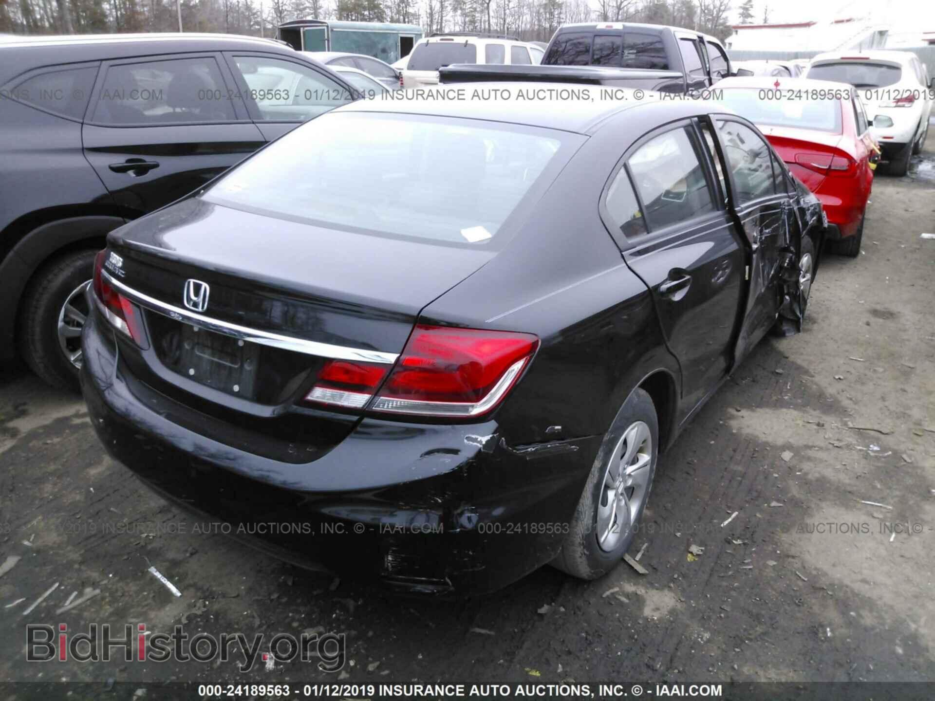 2013 HONDA CIVIC - VIN: 2HGFB2F5XDH603737 - Photo 4