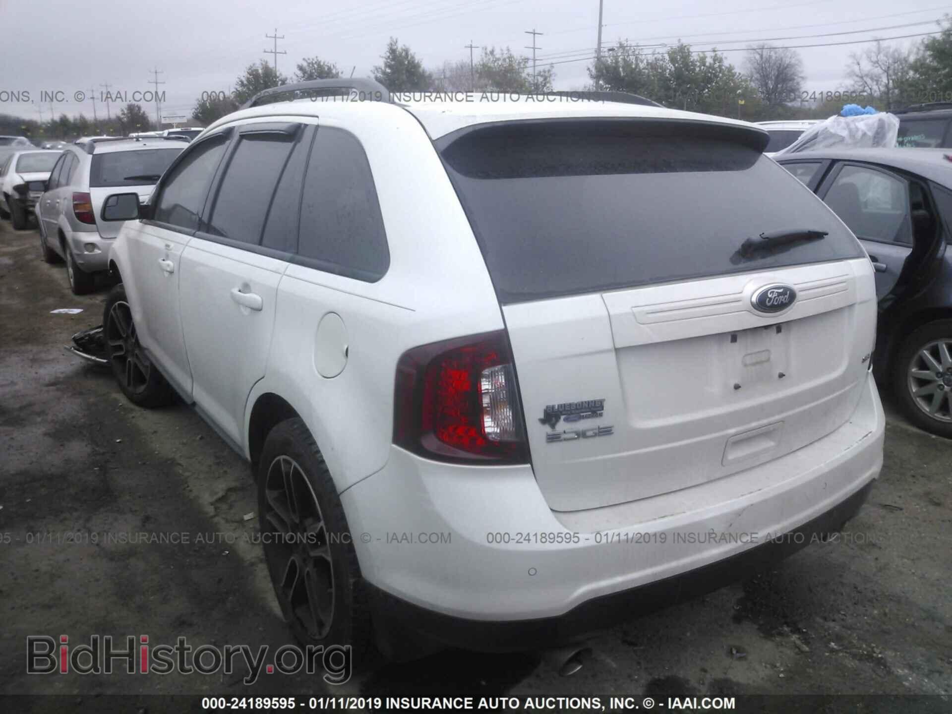 2013 FORD EDGE - VIN: 2FMDK3JC8DBE33510 - Фото 3