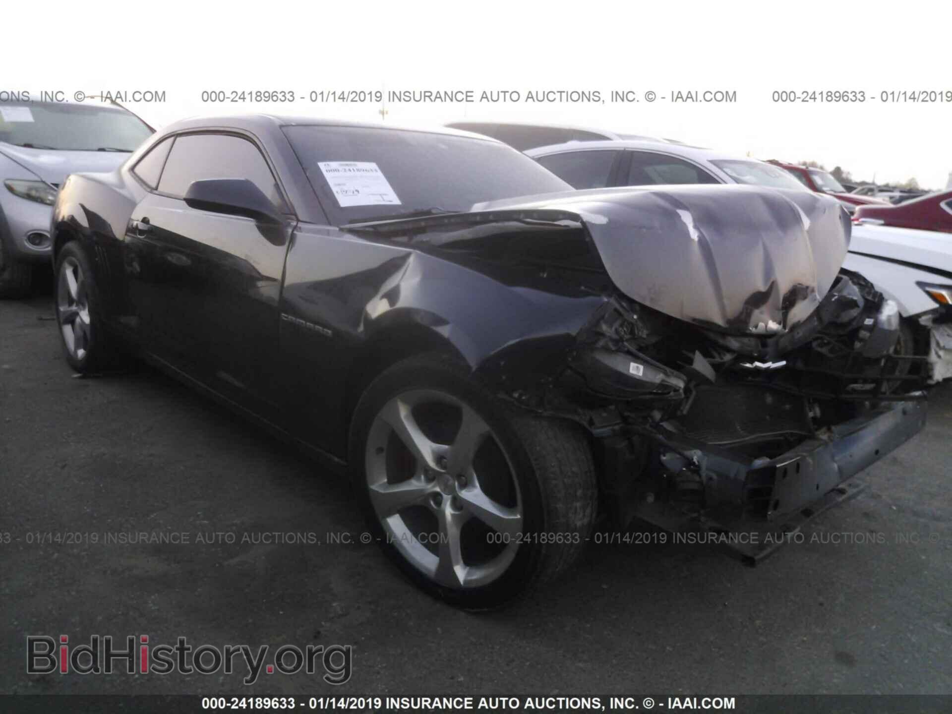 Фотография 2G1FB1E39D9237443 - CHEVROLET CAMARO 2013