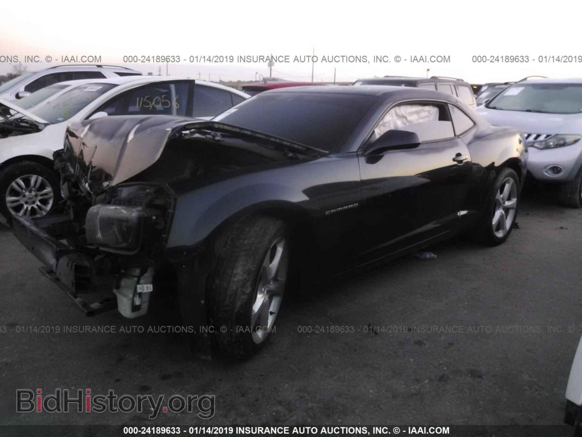 2013 CHEVROLET CAMARO - VIN: 2G1FB1E39D9237443 - Фото 2