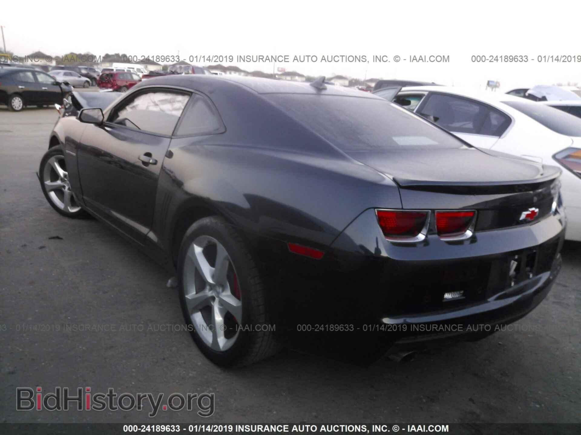 2013 CHEVROLET CAMARO - VIN: 2G1FB1E39D9237443 - Фото 3