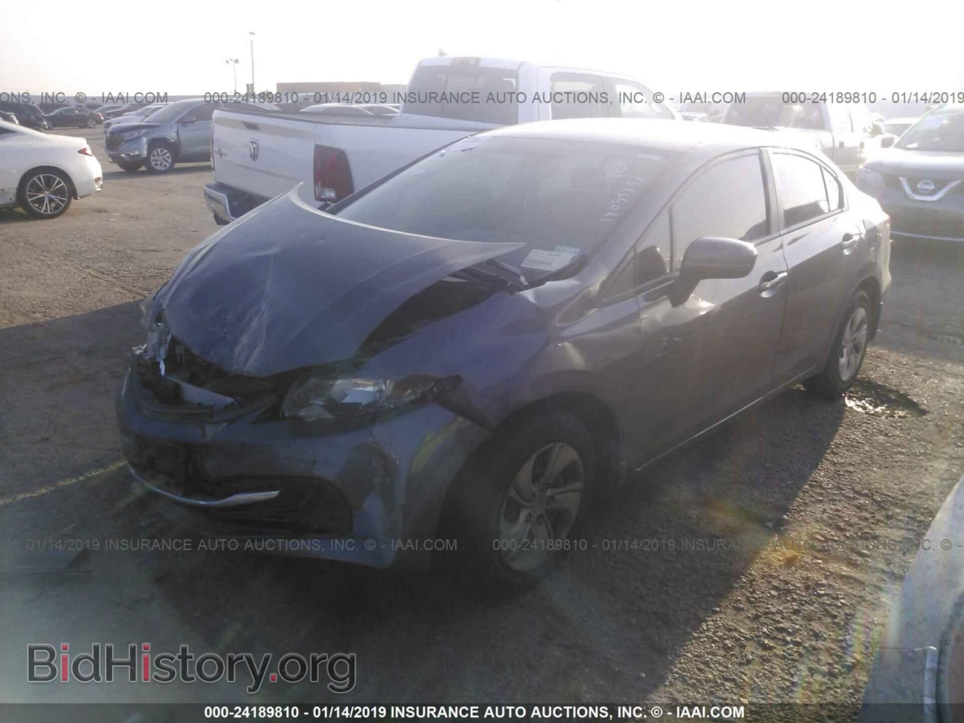 2014 HONDA CIVIC - VIN: 19XFB2F51EE063190 - Photo 2